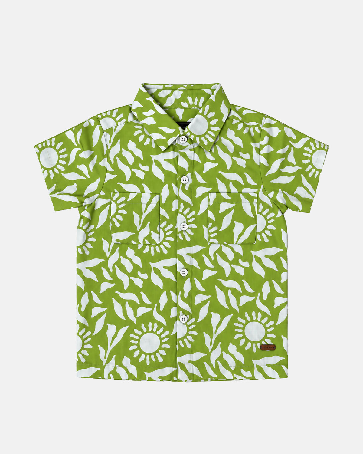 Nuberry Boys Half-Sleeve Shirt | Smart Looks, All-Day Comfort