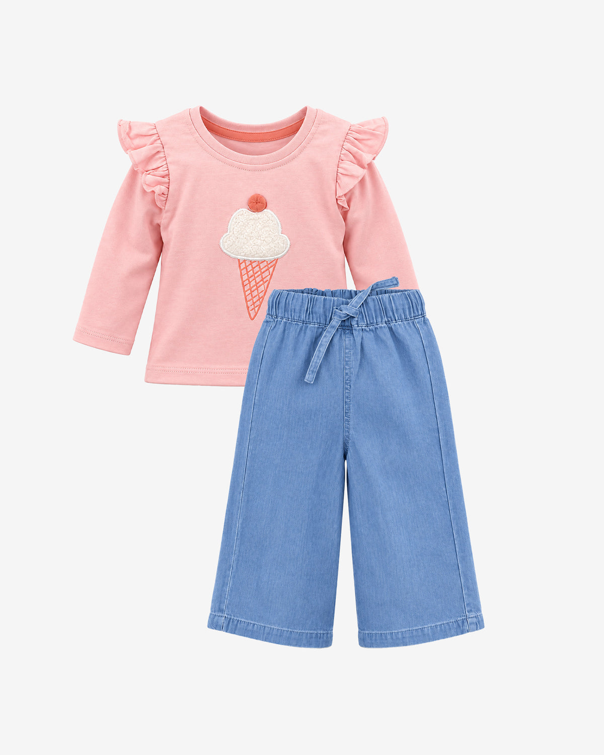 Nuberry Girl Top and Bottom Set – Cute, Comfy & Stylish Baby Outfit