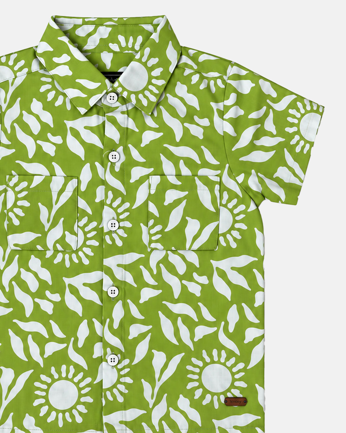 Nuberry Boys Half-Sleeve Shirt | Smart Looks, All-Day Comfort