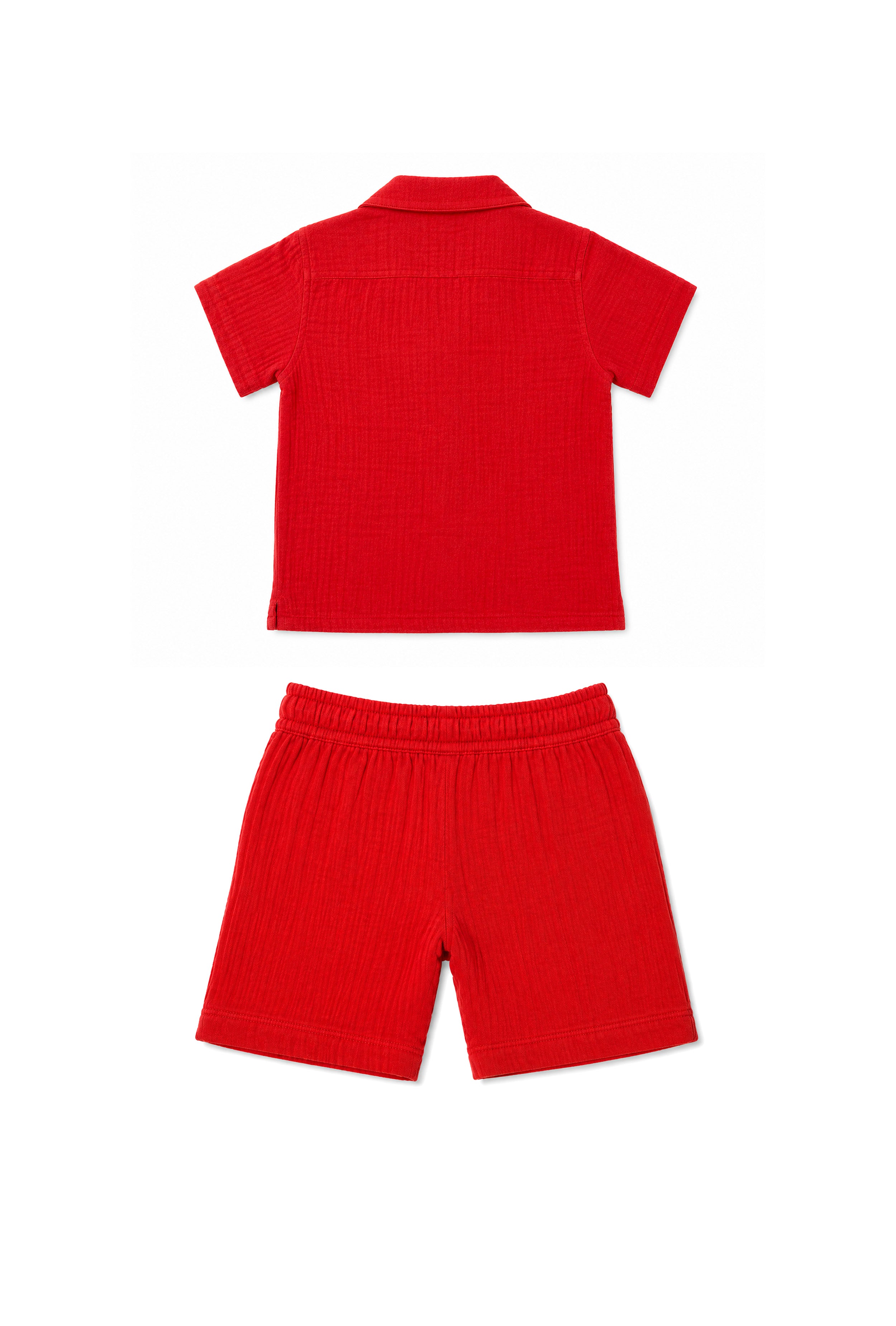 Nuberry Muslin Jabla Half Sleeve & Shorts | Soft Hugs for Your Little One