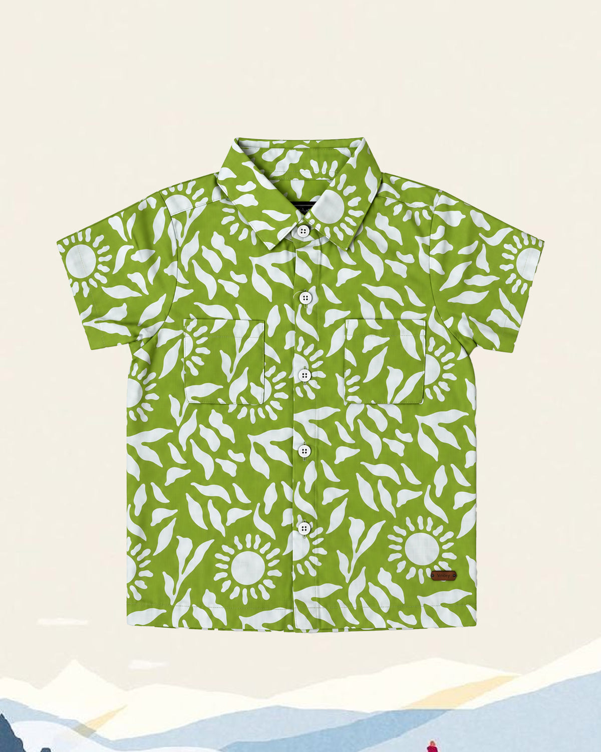 Nuberry Boys Half-Sleeve Shirt | Smart Looks, All-Day Comfort