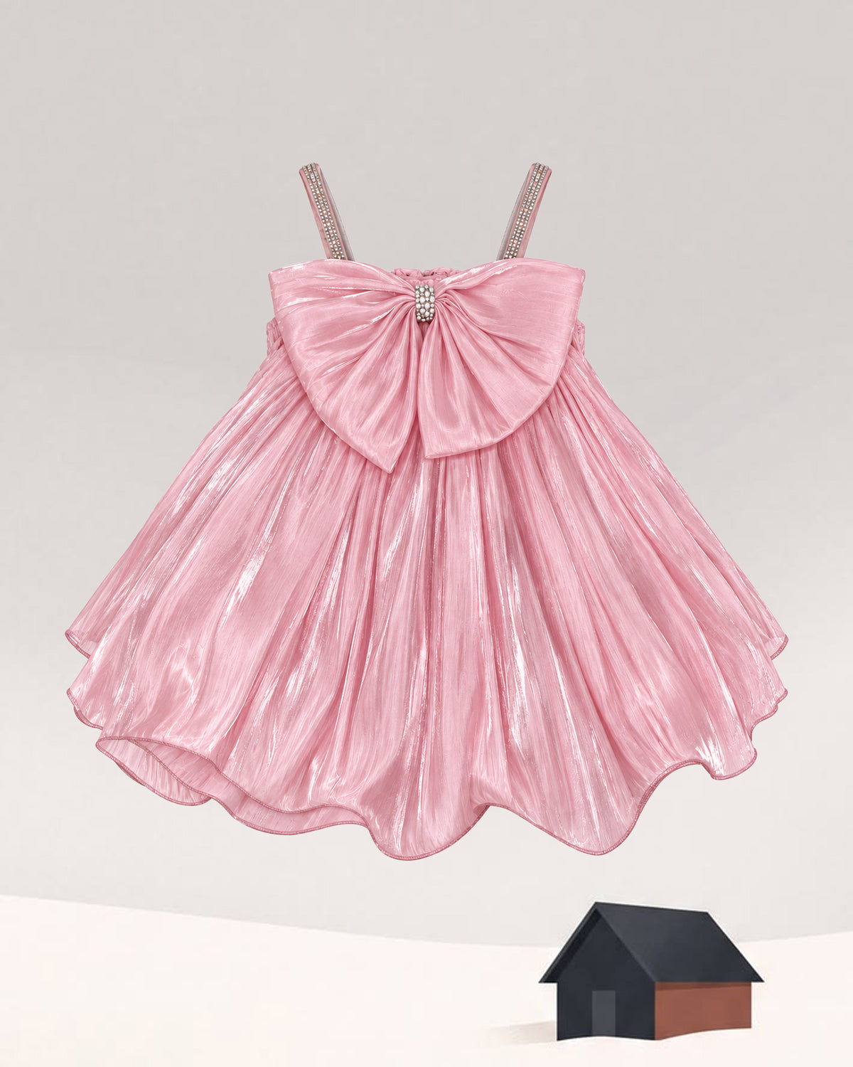 Nuberry Soft Mesh Baby Girl Party Frock | A Little Dress for Her Biggest Smiles