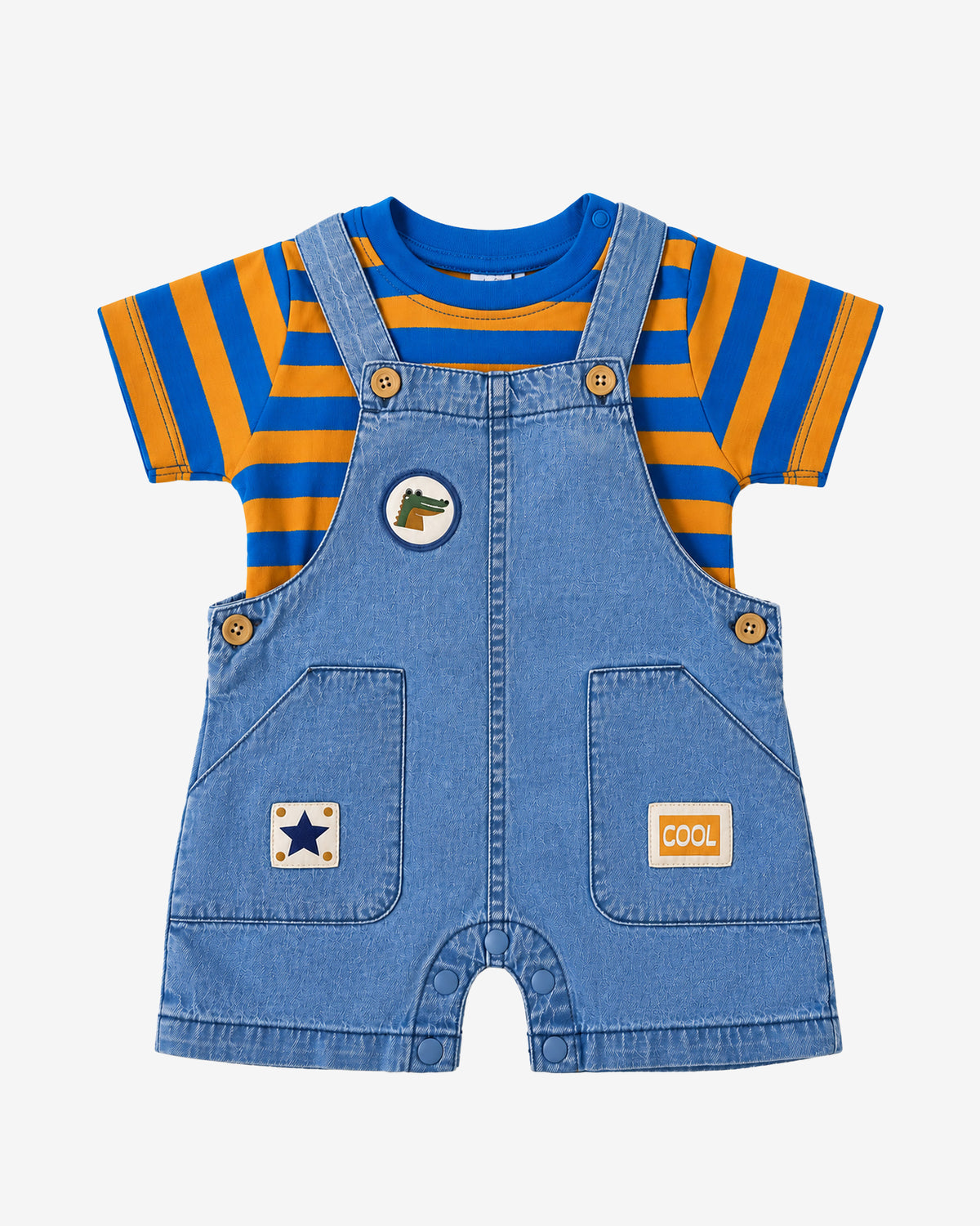 Nuberry Boys Dungaree | Soft, Breathable & Comfortable
