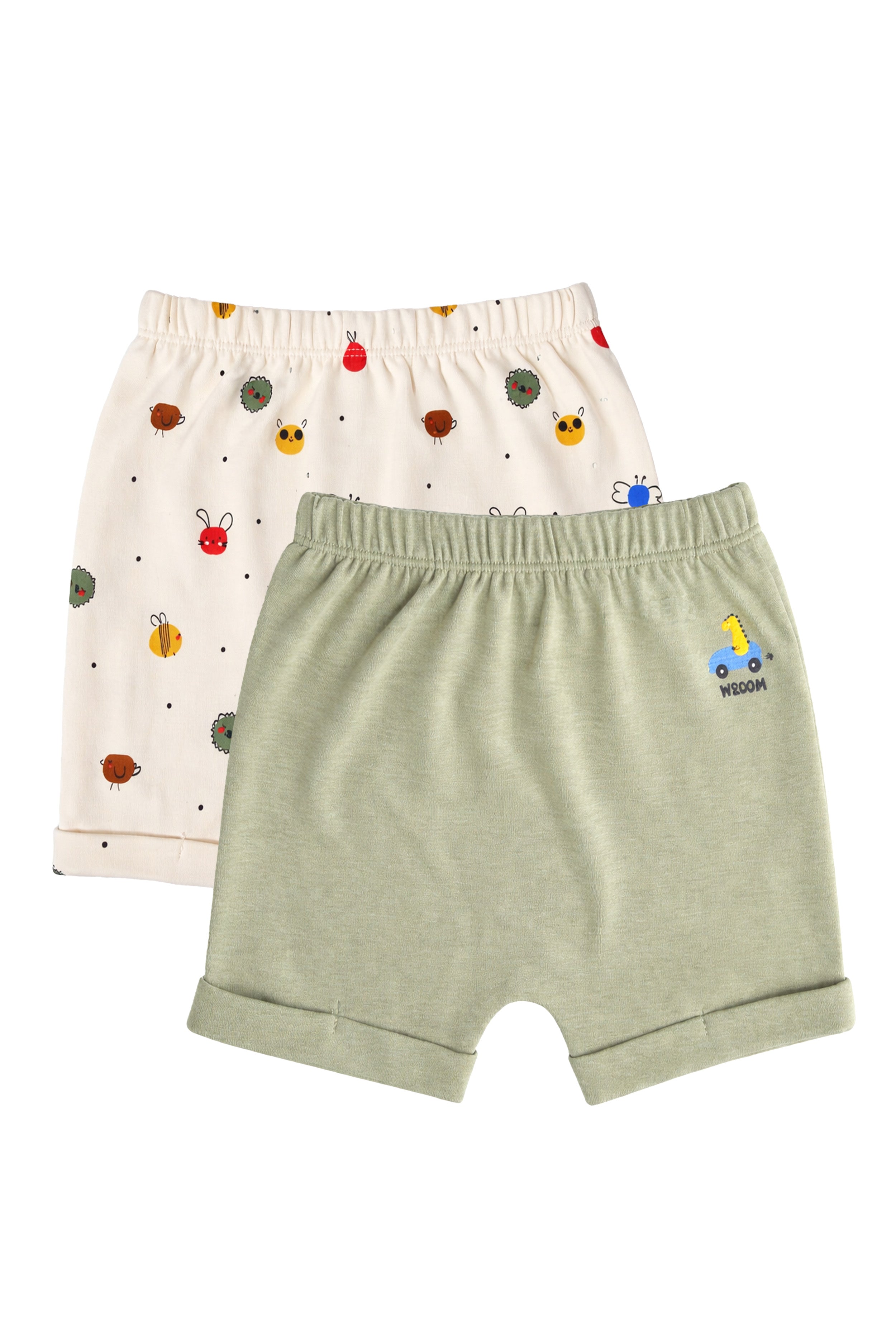 Everyday Comfort | Made with Care | Nuberry Unisex Shorts (Pack of 2)