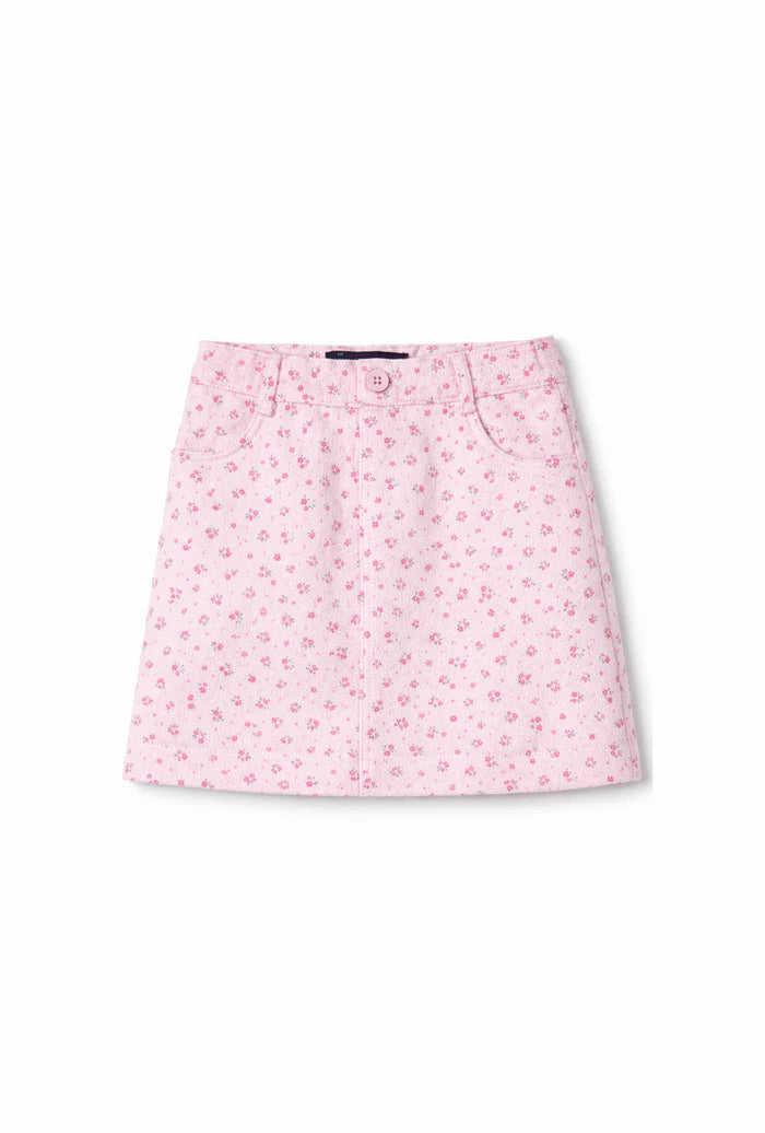 Nuberry Girls T-Shirt & Skirt Set | Cotton Top with Skirt | Kids Outfit