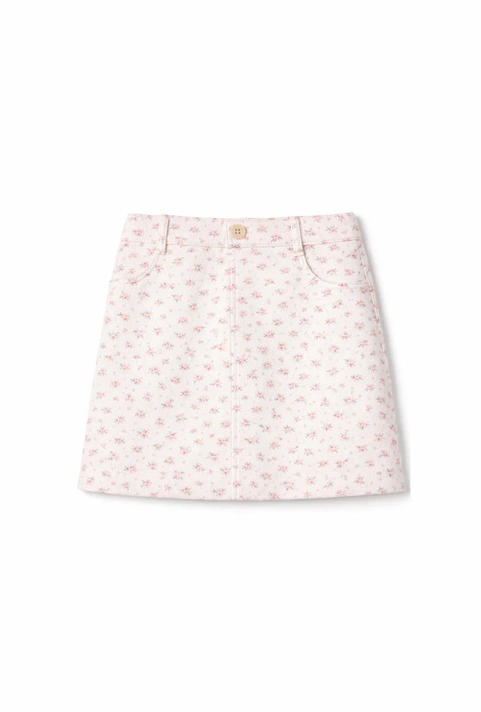 Nuberry Girls T-Shirt & Skirt Set | Cotton Top with Skirt | Kids Outfit