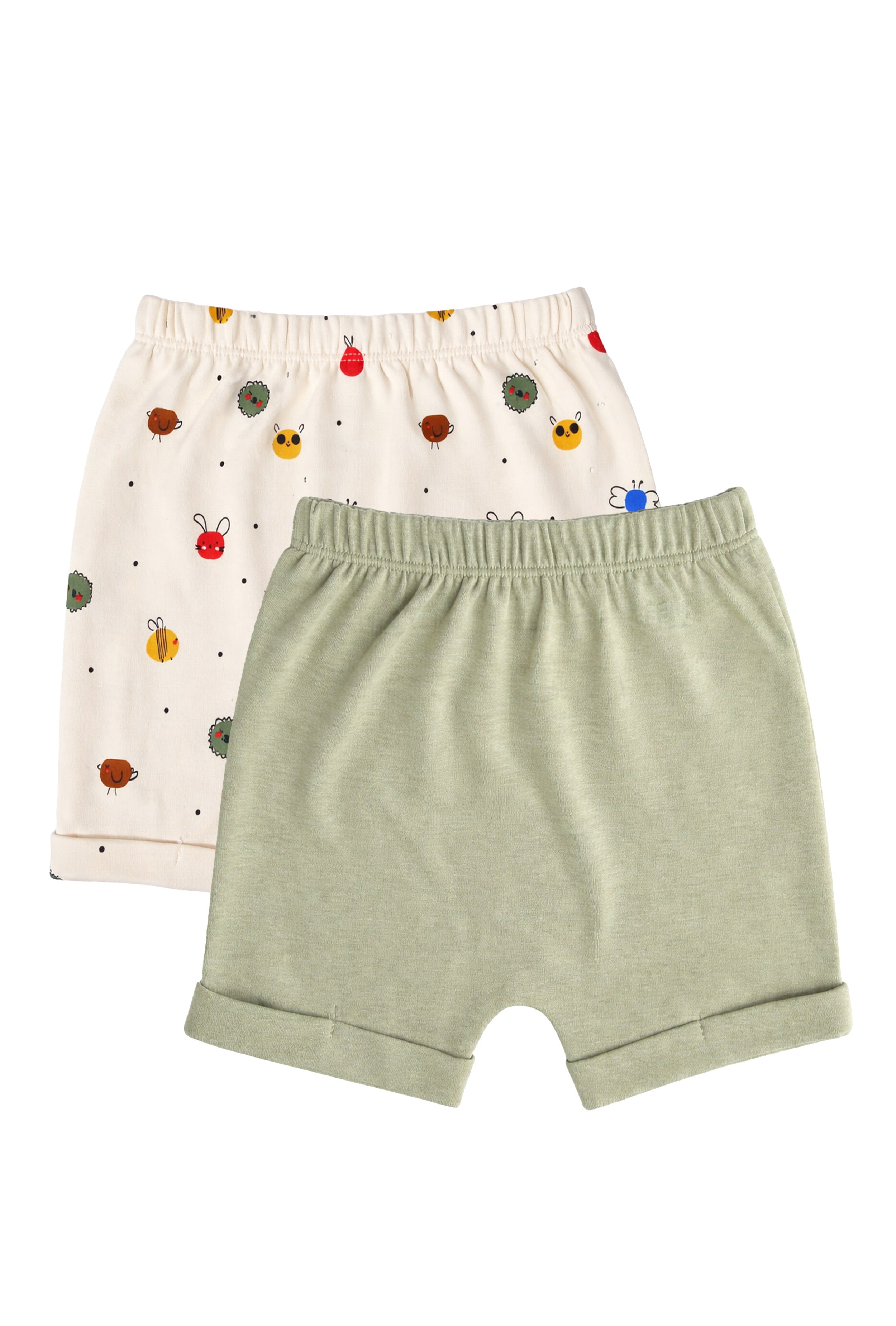 Everyday Comfort | Made with Care | Nuberry Unisex Shorts (Pack of 2)