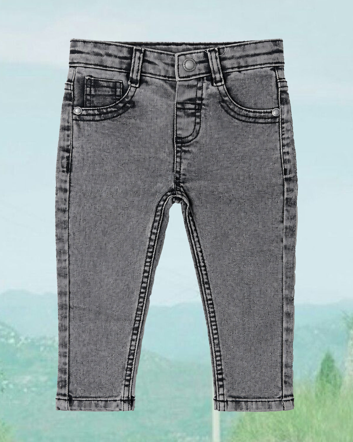 Nuberry Boys Premium Denim Pants | Built for Every Adventure