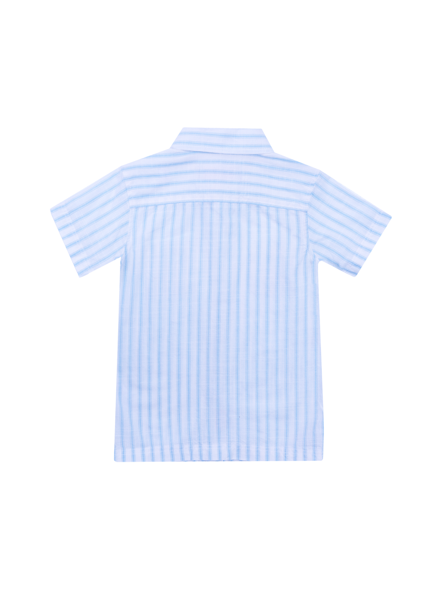 Light Blue Striped Shirt for Boys