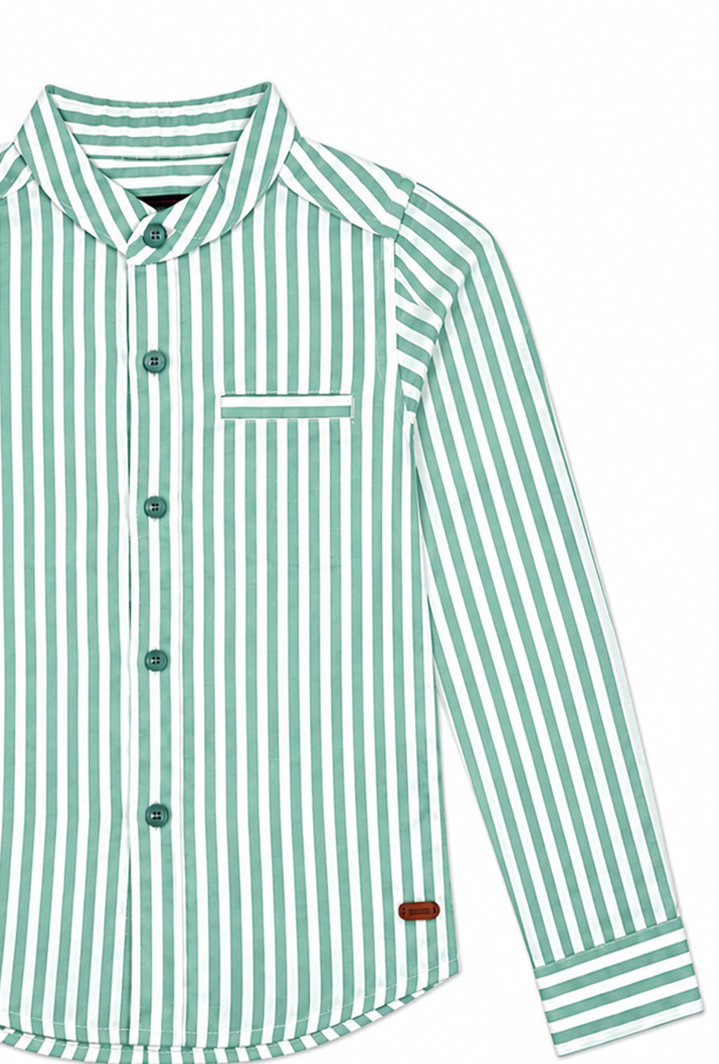 Nuberry Boys Full Sleeve Shirt | Classic Comfort with a Modern Touch