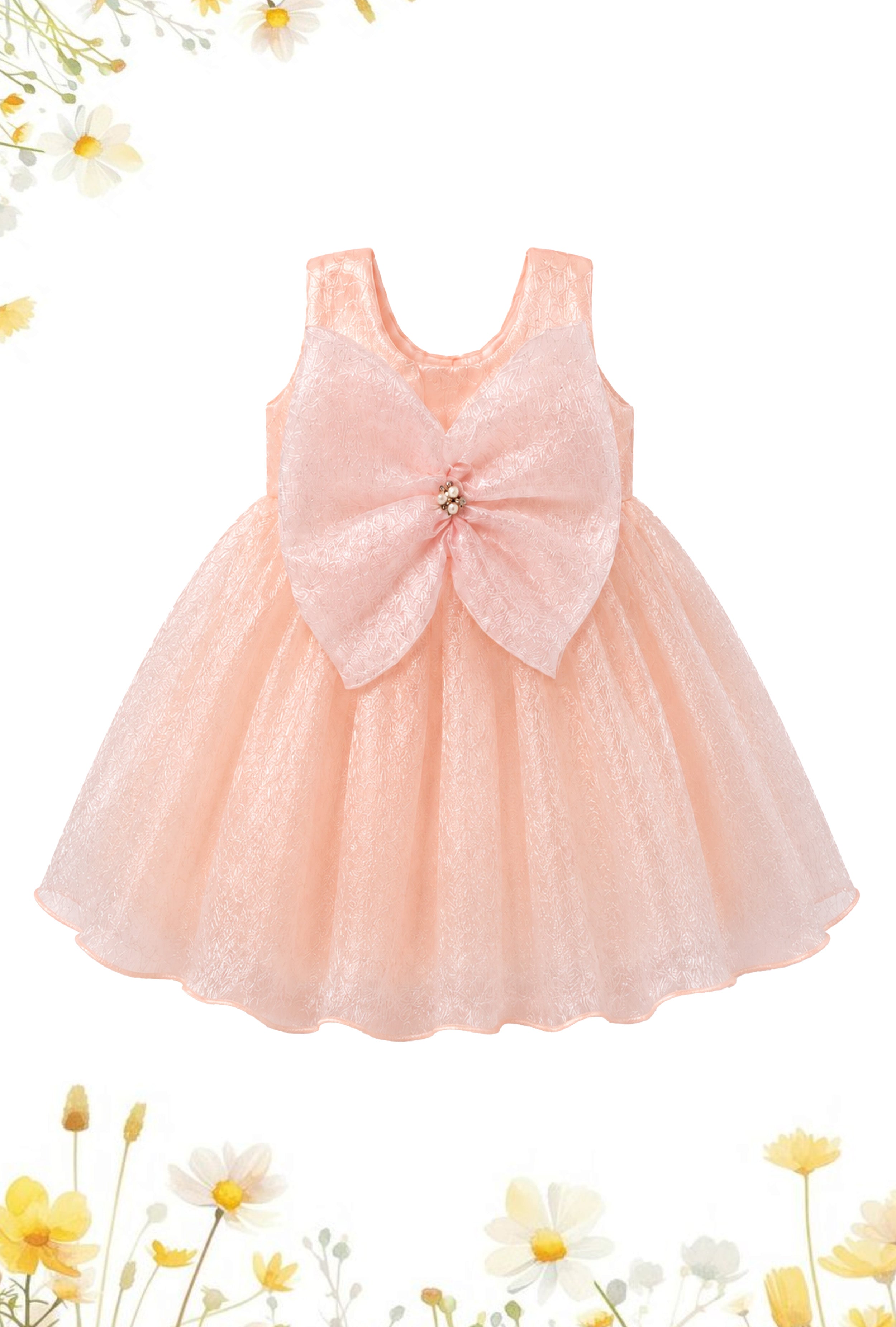 Nuberry Girls Ribbon Style Frock | Pretty in Every Detail