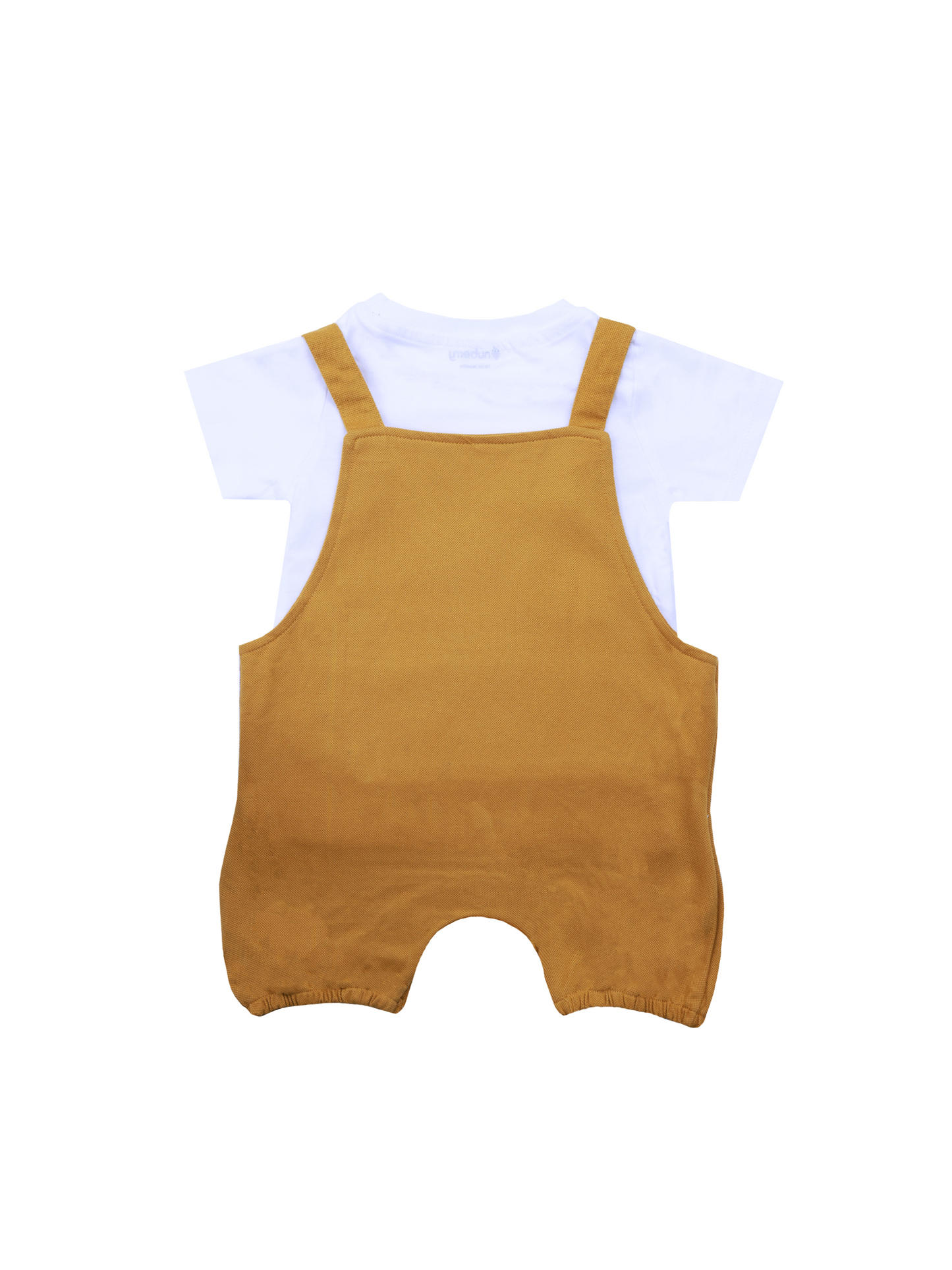 Mustard Yellow Boys Dungaree Set