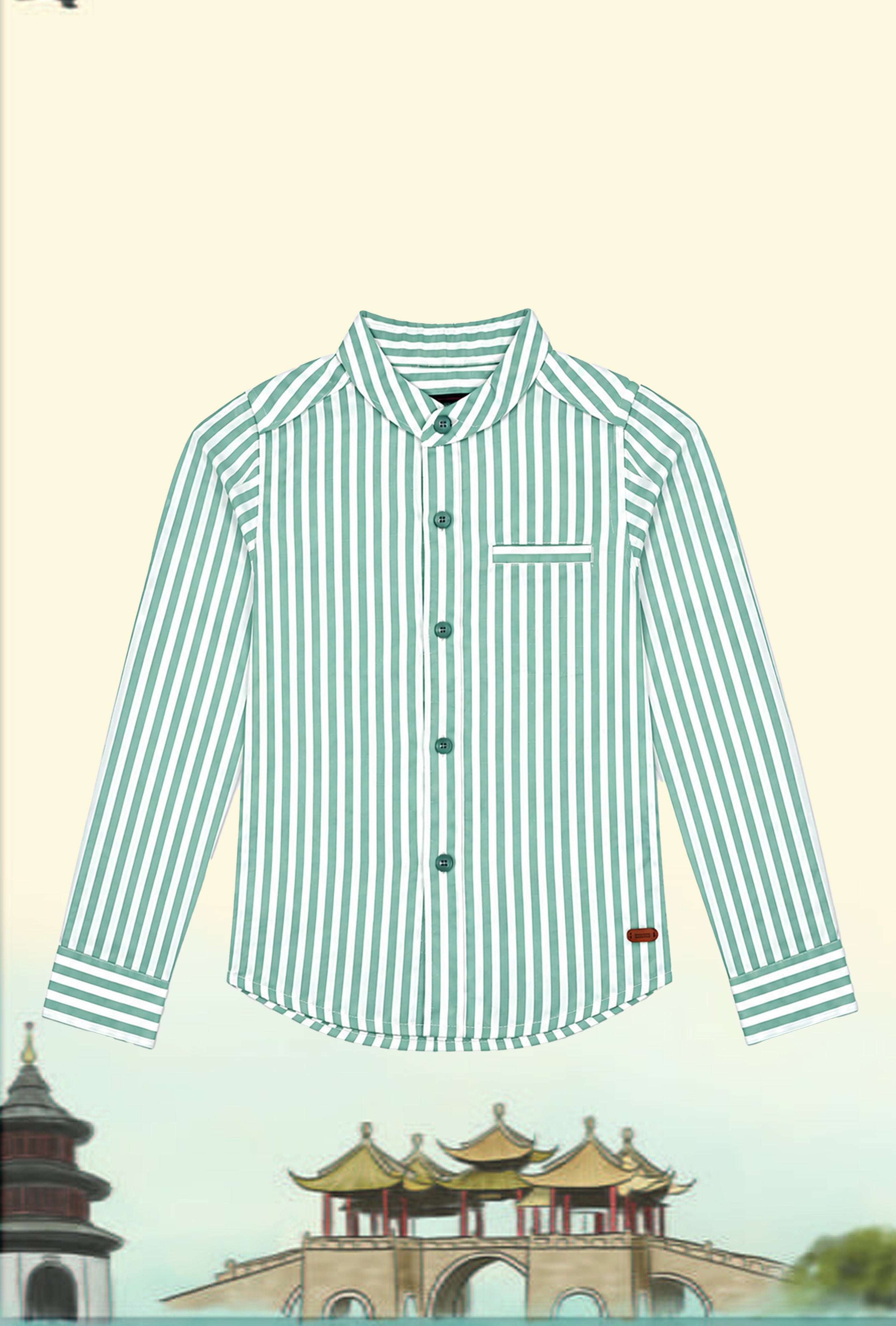 Nuberry Boys Full Sleeve Shirt | Classic Comfort with a Modern Touch