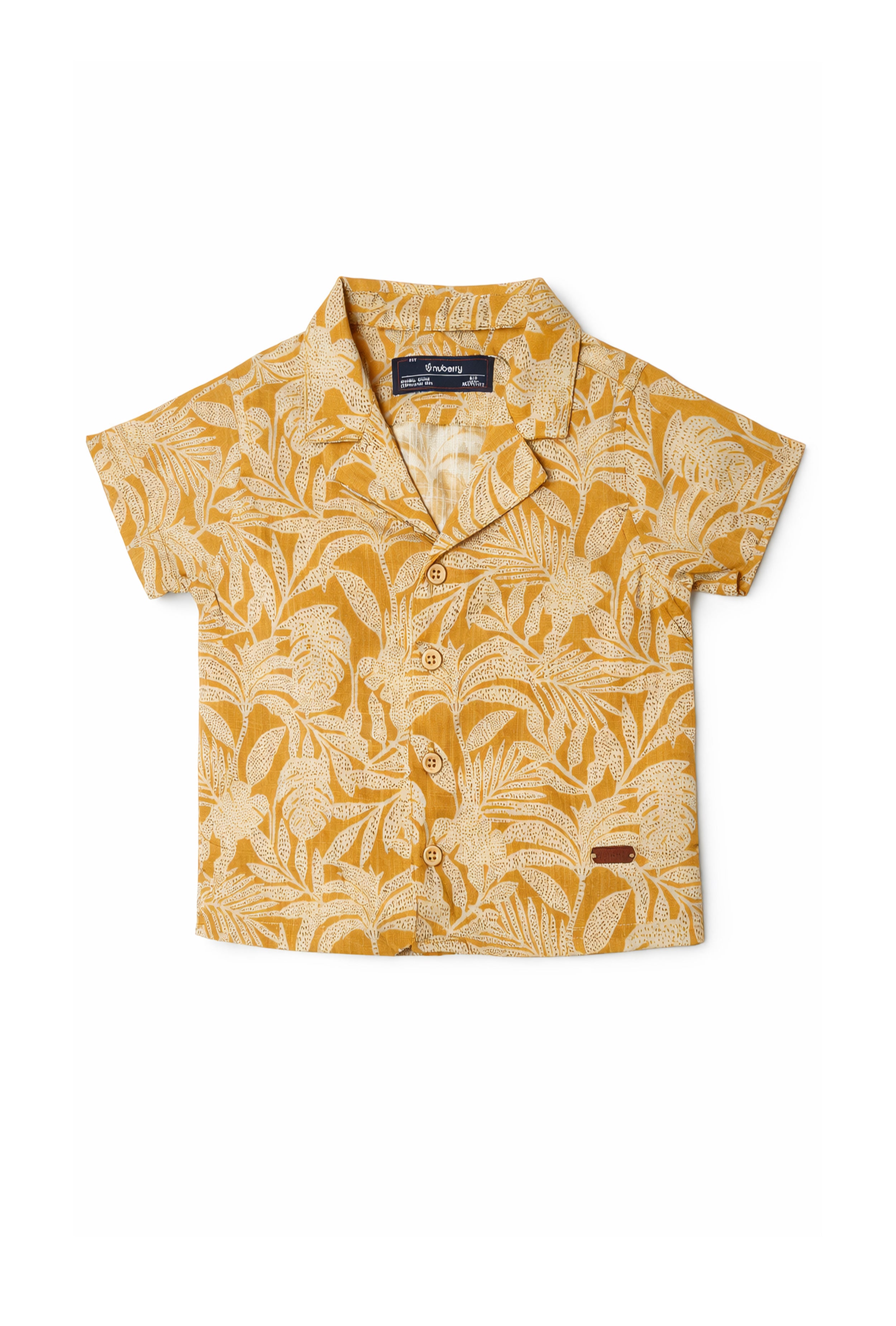 Nuberry boys half-sleeve shirt