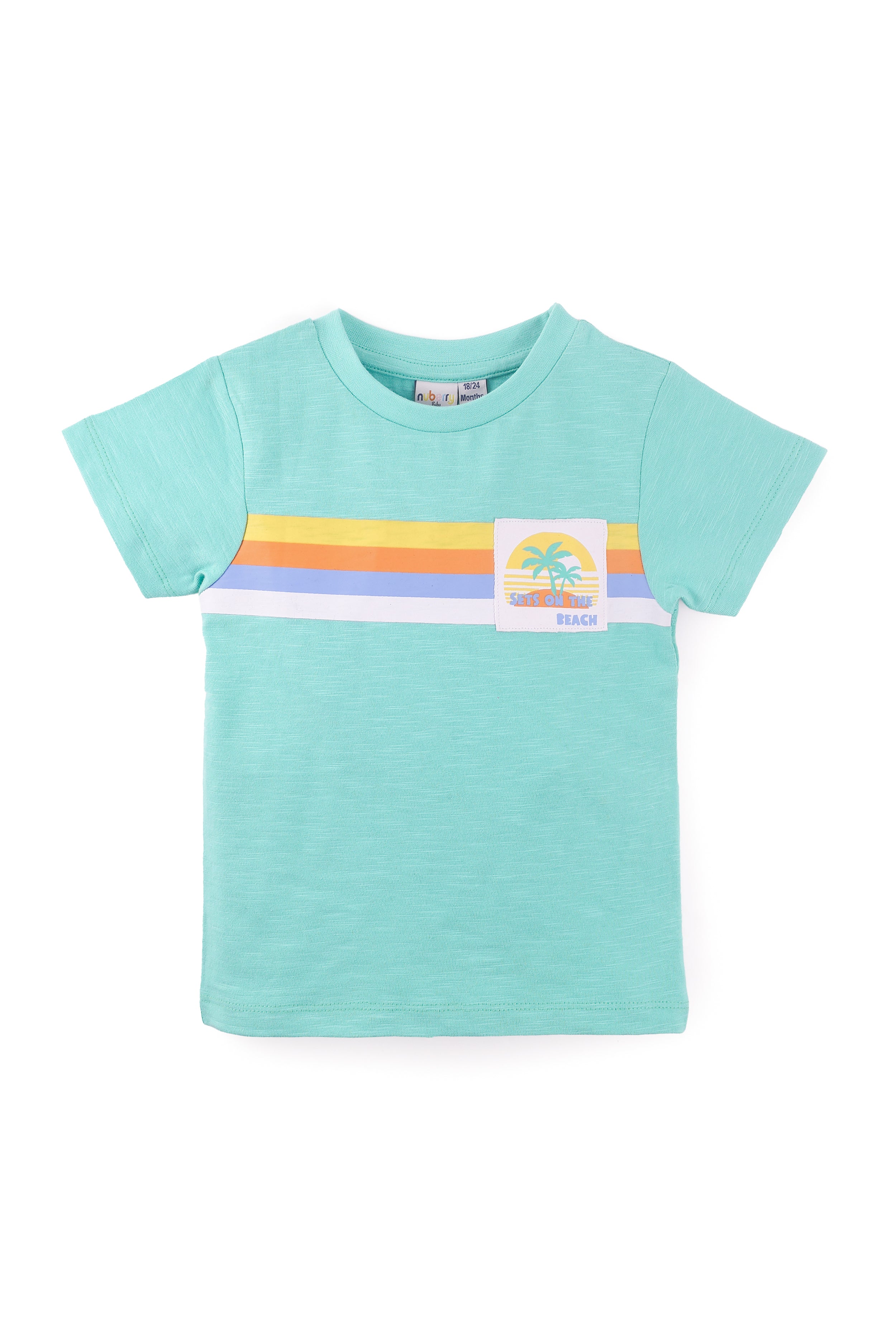 NUBERRY KIDS BOY-T-SHIRT AND SHORTS SET
