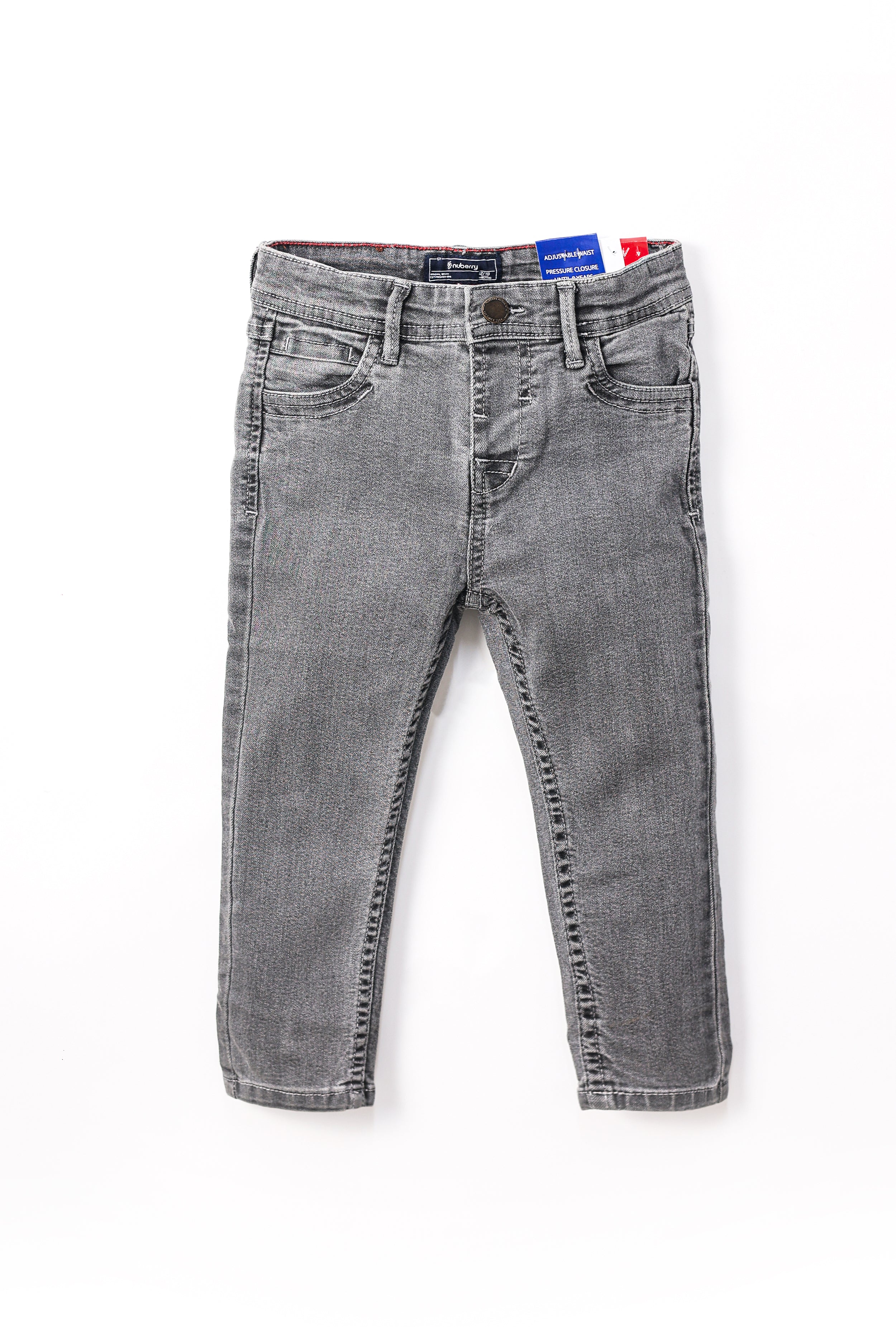 NUBERRY BOY DENIM PANT GRAY