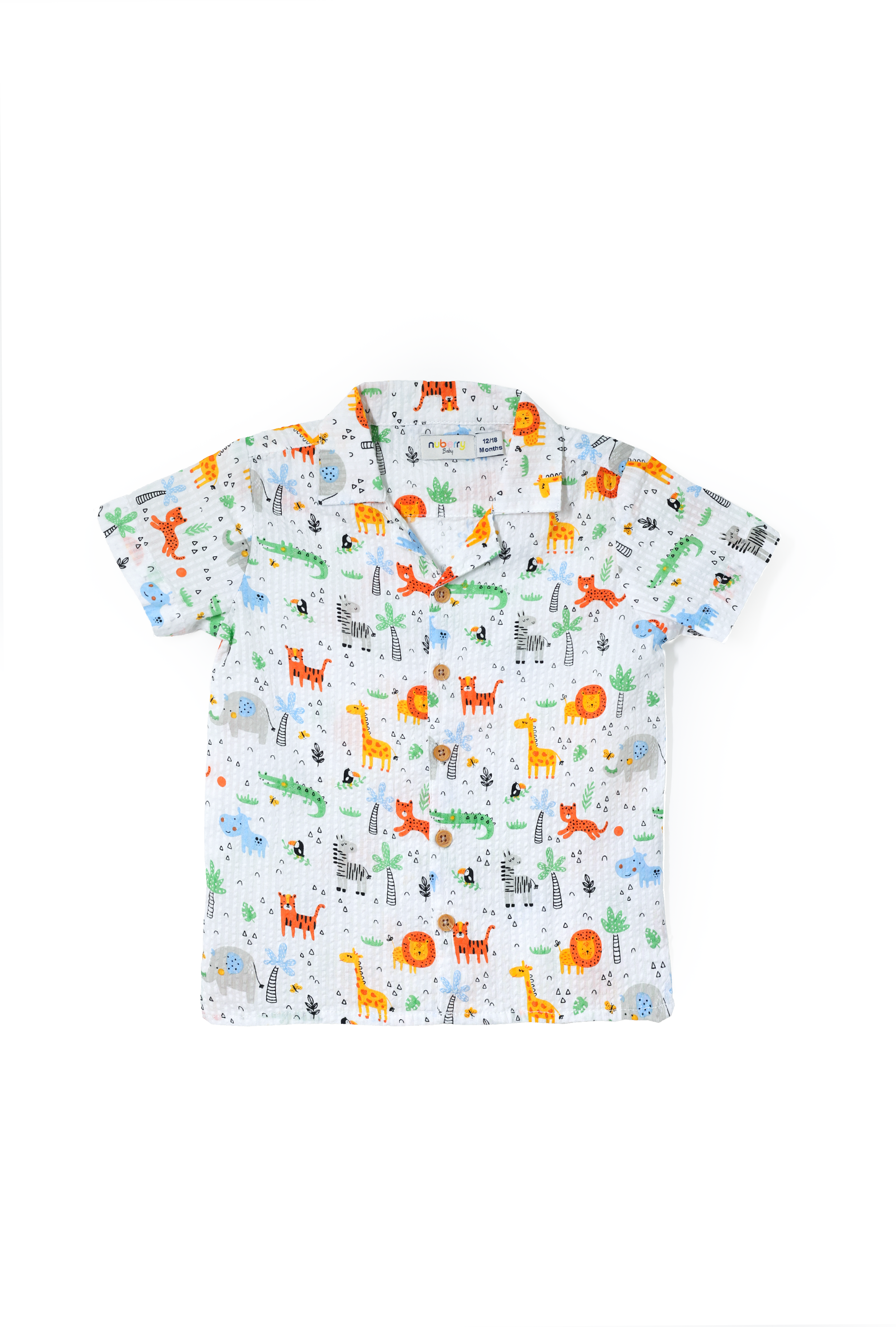 NUBERRY BABY KIDS BOY-SHIRT-HALF SLEEVE