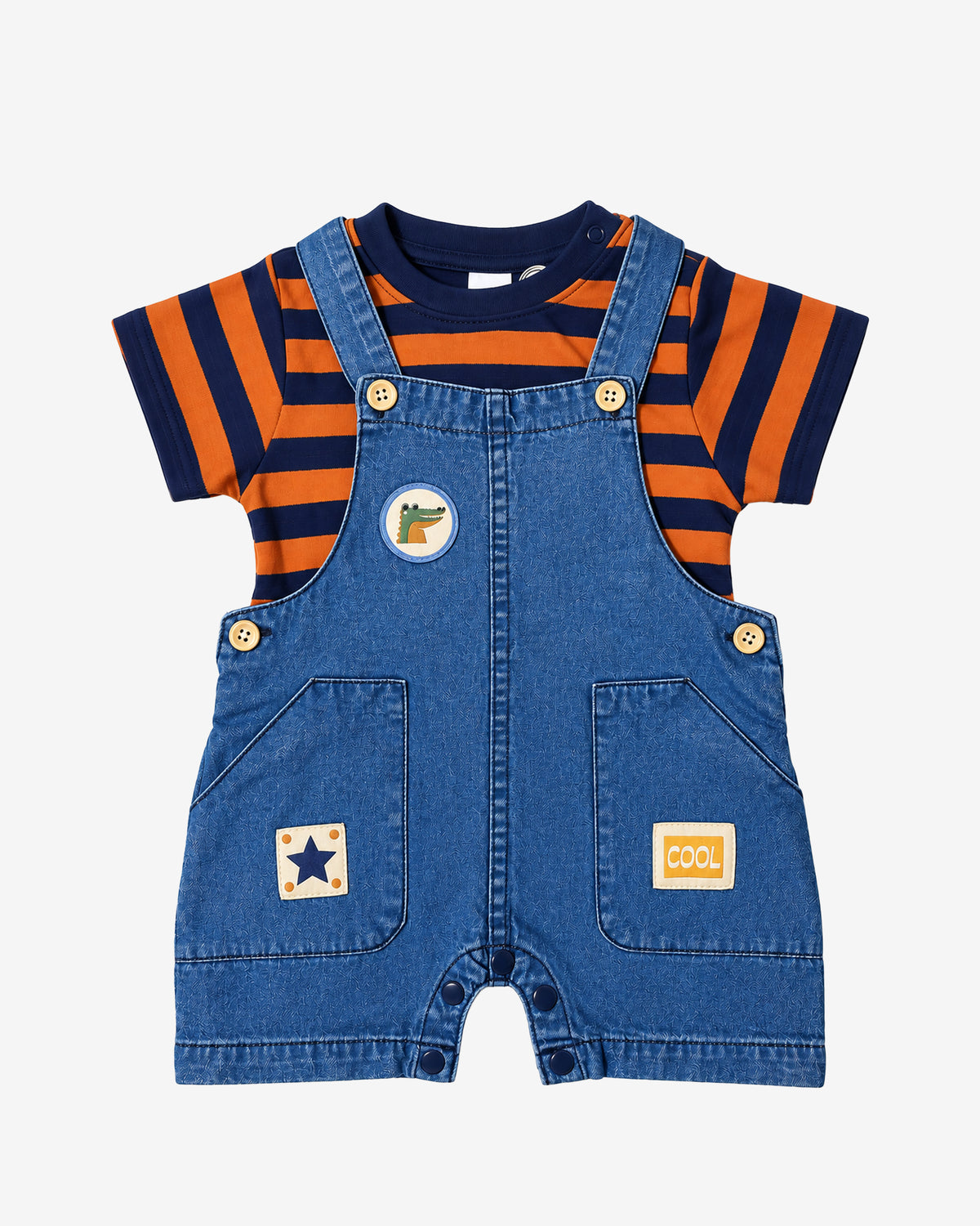 Nuberry Boys Dungaree | Soft, Breathable & Comfortable