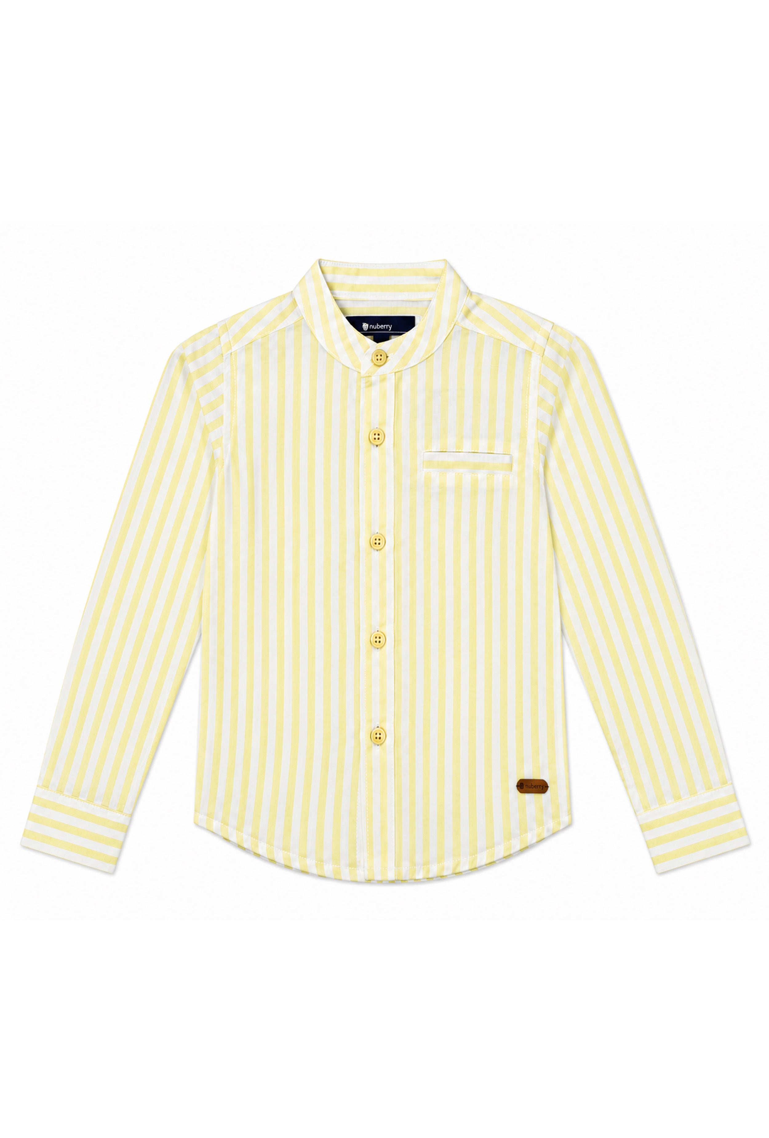 Nuberry Boys Full Sleeve Shirt | Classic Comfort with a Modern Touch
