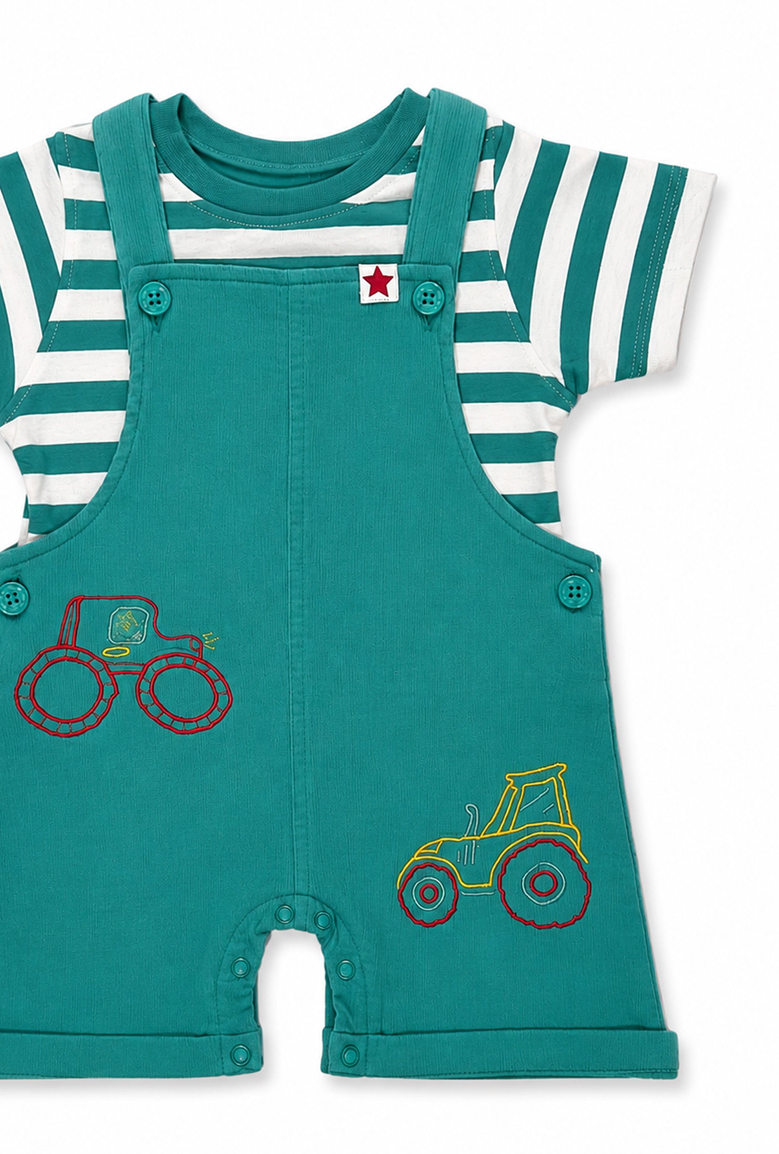 Nuberry Boys Dungaree | Soft, Breathable & Comfortable