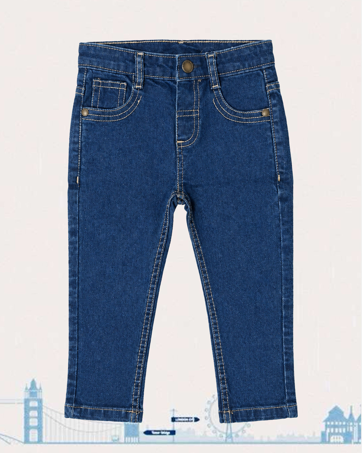 Nuberry Boys Premium Denim Pants | Built for Every Adventure