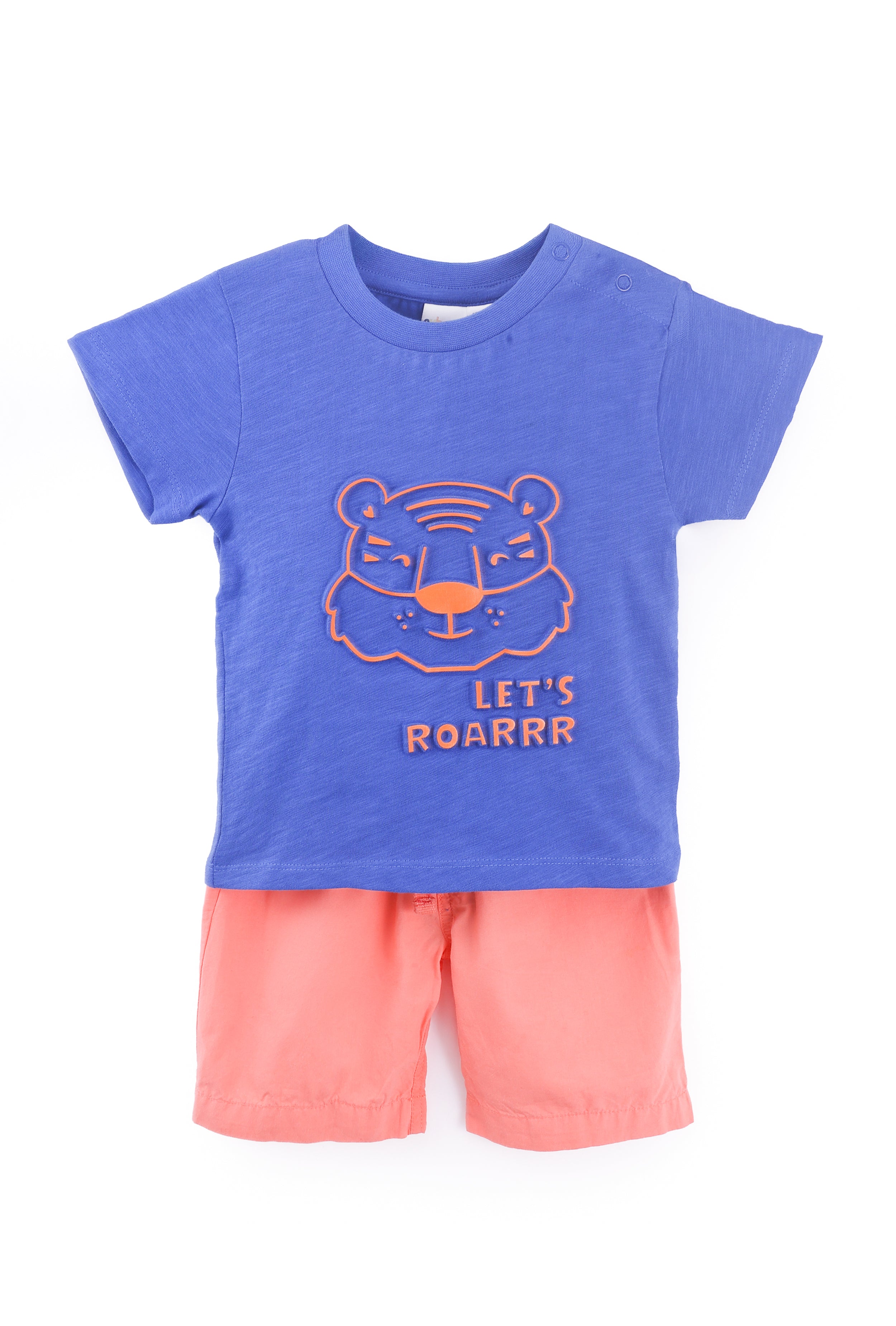 NUBERRY KIDS BOY-T-SHIRT AND SHORTS SET