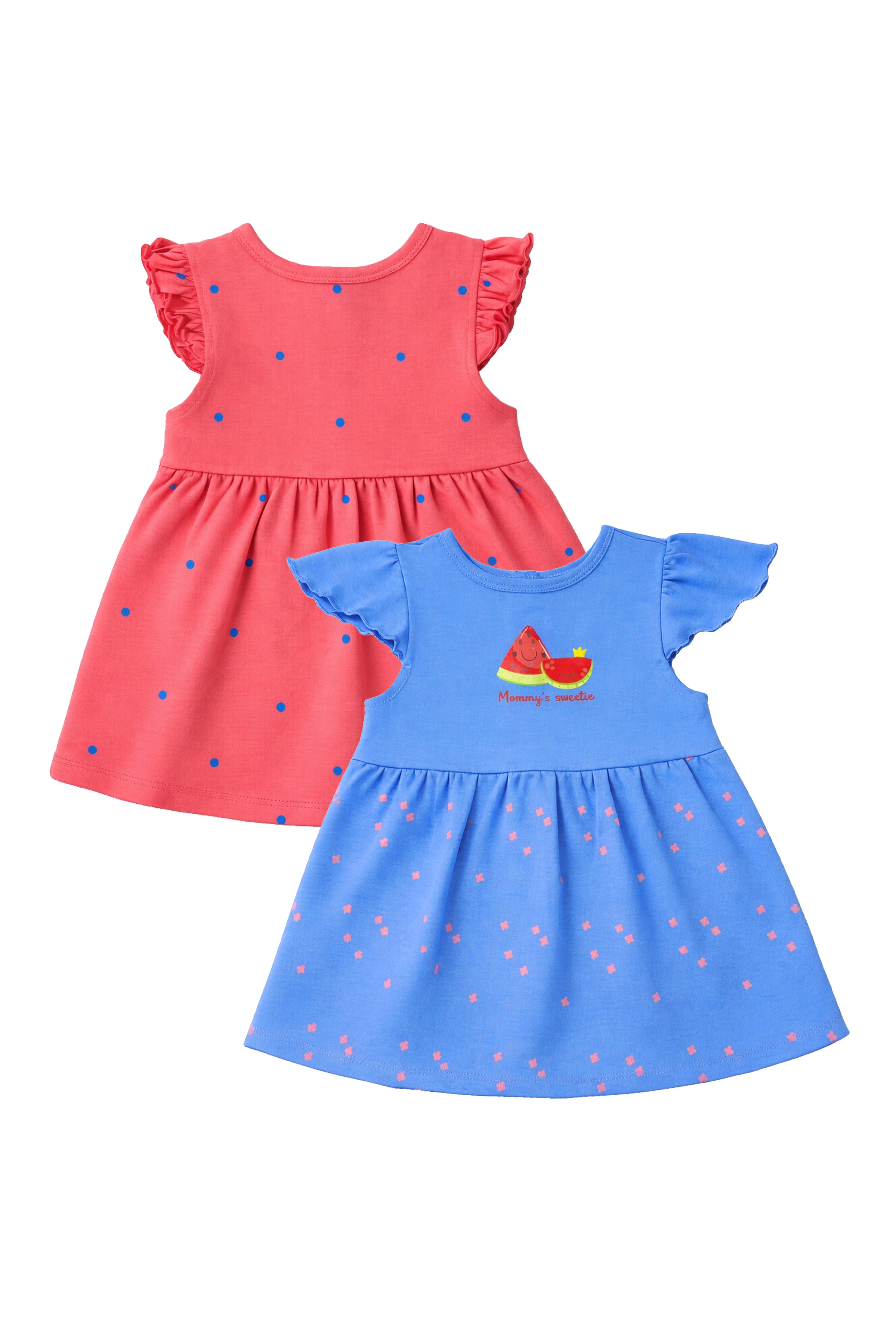 Nuberry Girls Frocks – Pack of 2 | Soft, Gentle & Made for Everyday Smiles