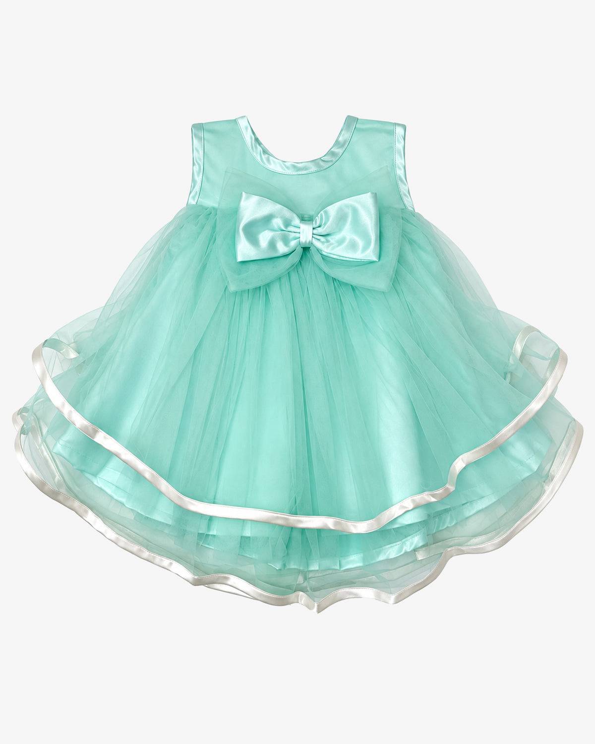 Nuberry Soft Mesh Baby Girl Party Frock | A Little Dress for Her Biggest Smiles