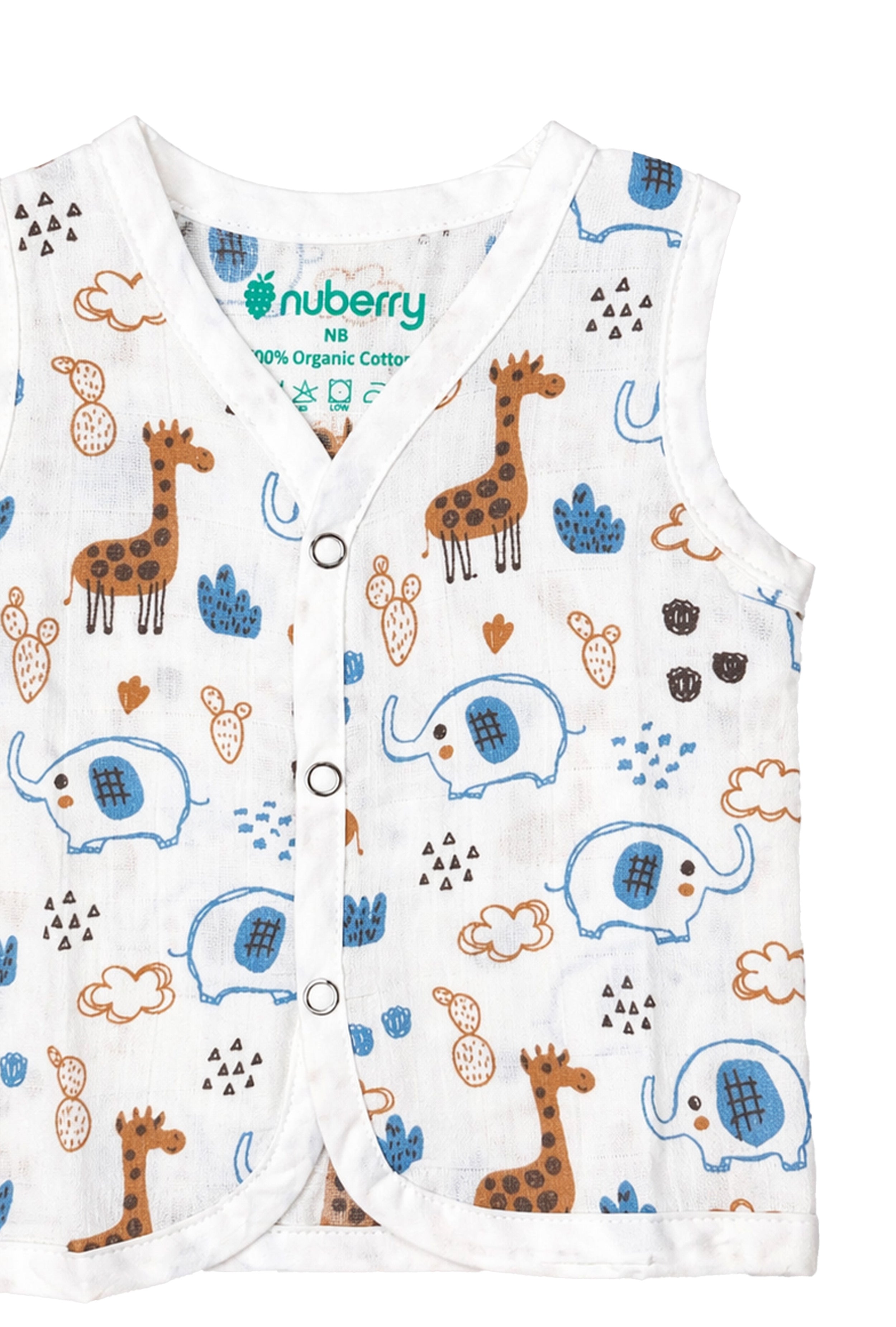 Nuberry Unisex Jablas | Pure Comfort for Tiny Beginnings
