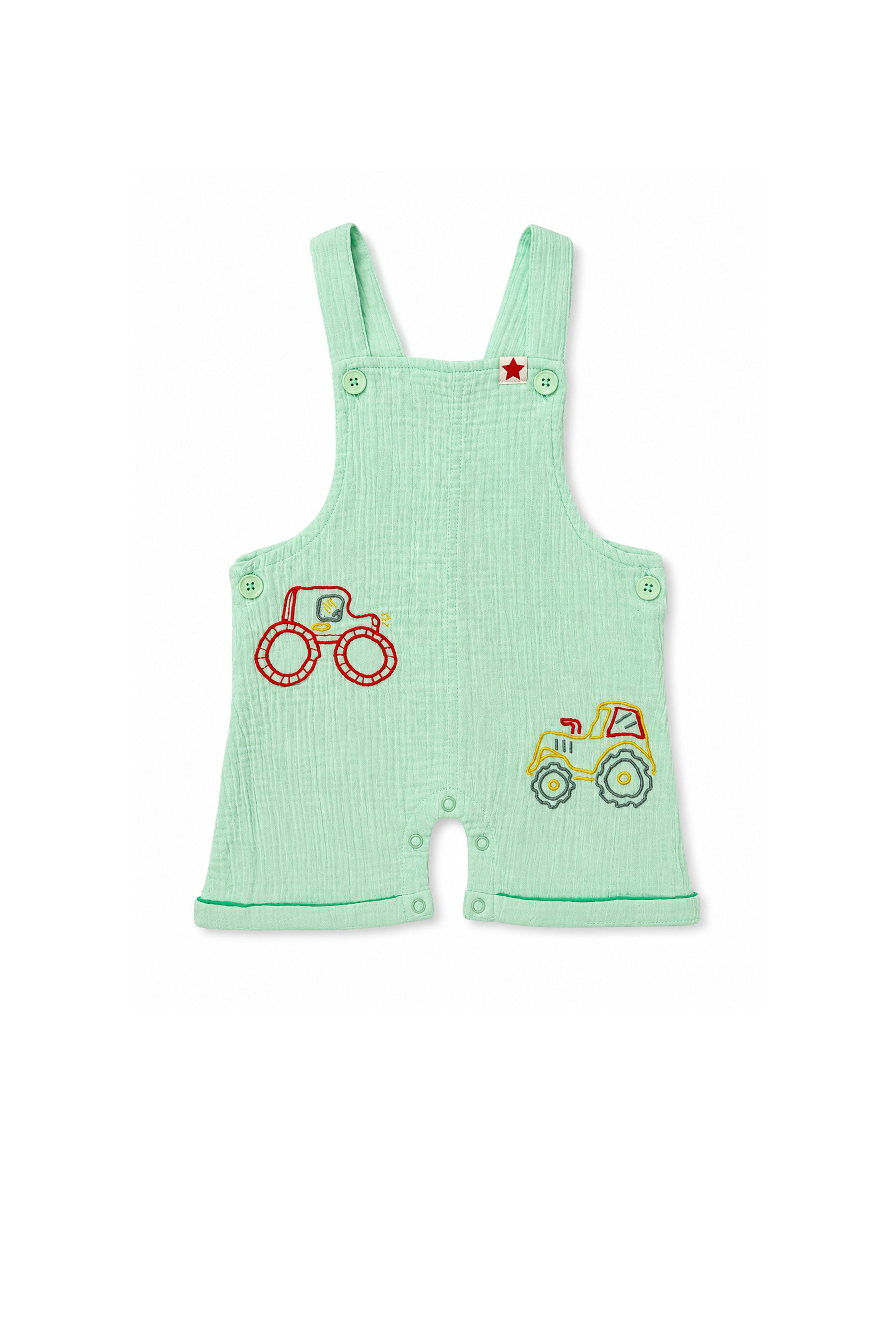 Nuberry Boys Dungaree | Soft, Breathable & Comfortable