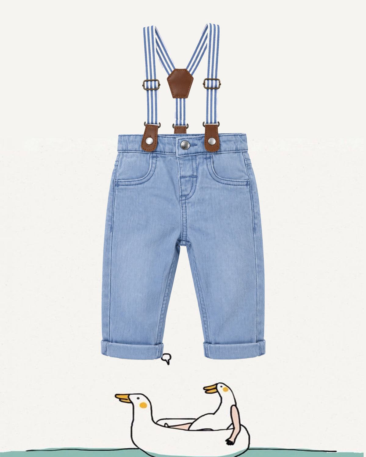 Nuberry Boys Premium Denim Pants | Built for Every Adventure