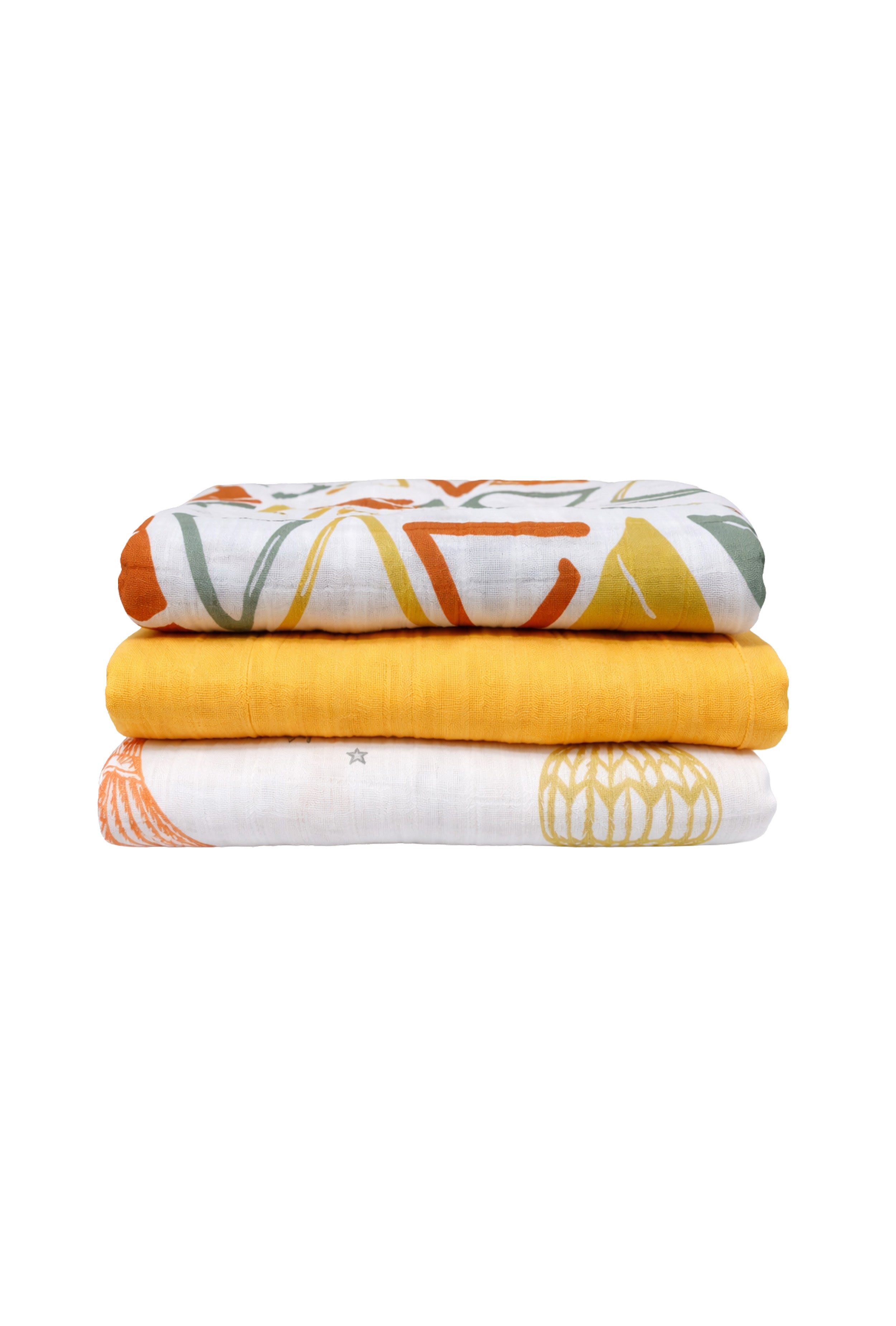 Light as Air, Soft as Love | Nuberry Baby Swaddle - Pack of 3