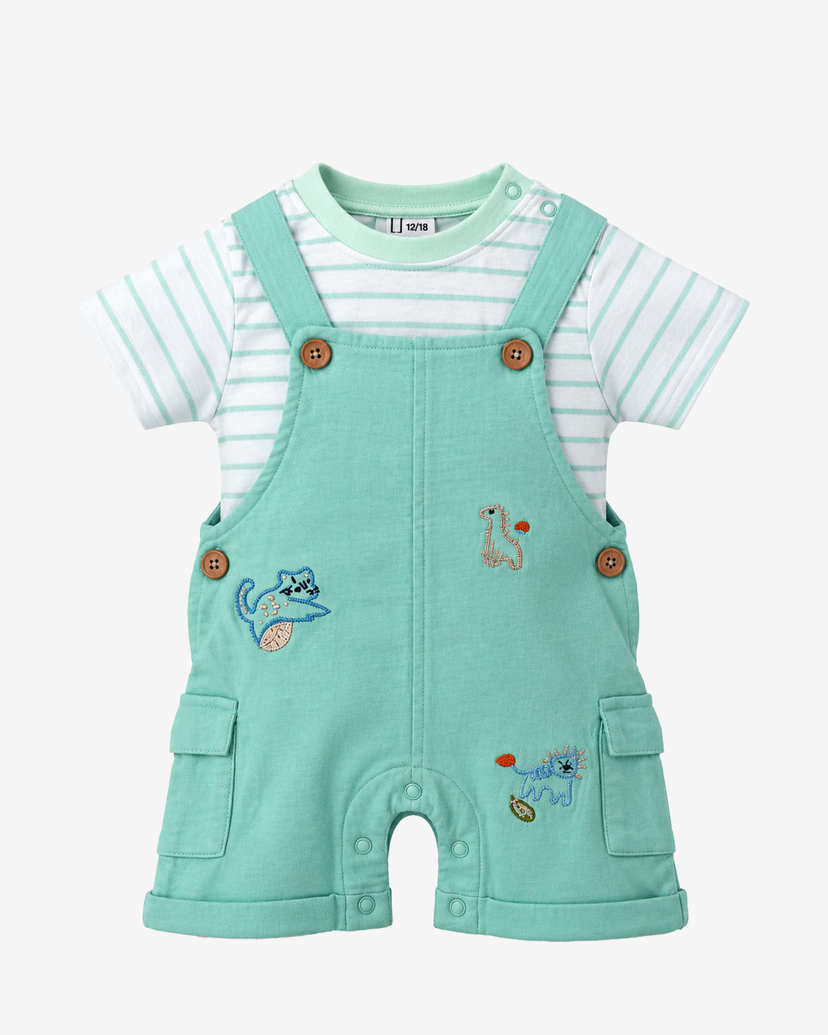 Nuberry Boys Dungaree | Soft, Breathable & Comfortable