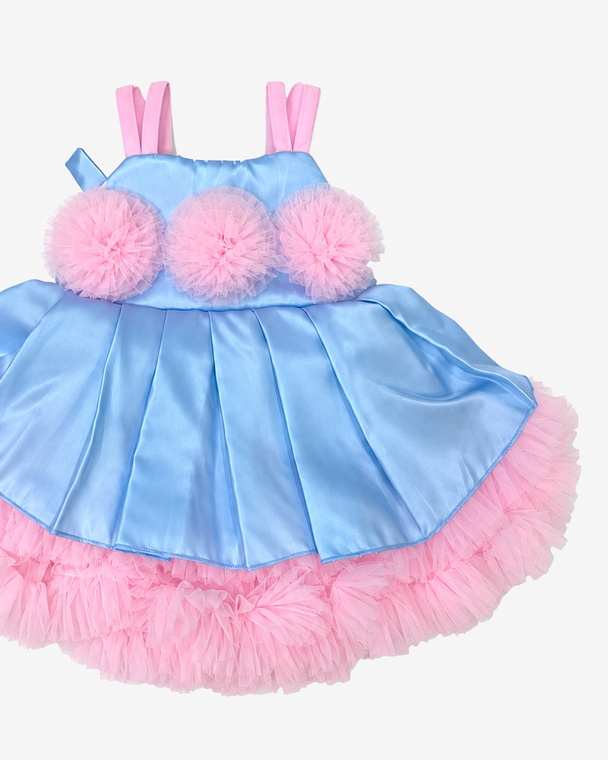 Nuberry Soft Mesh Baby Girl Party Frock | A Little Dress for Her Biggest Smiles