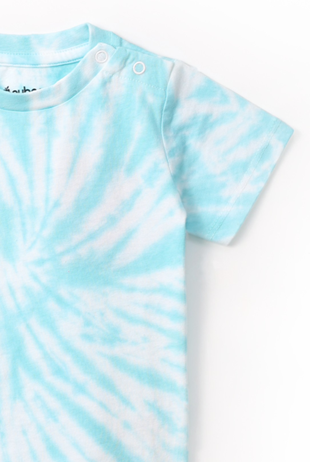 NUBERRY KIDS - BOY  DIE AND DYE TEES AND SHORTS BLUE