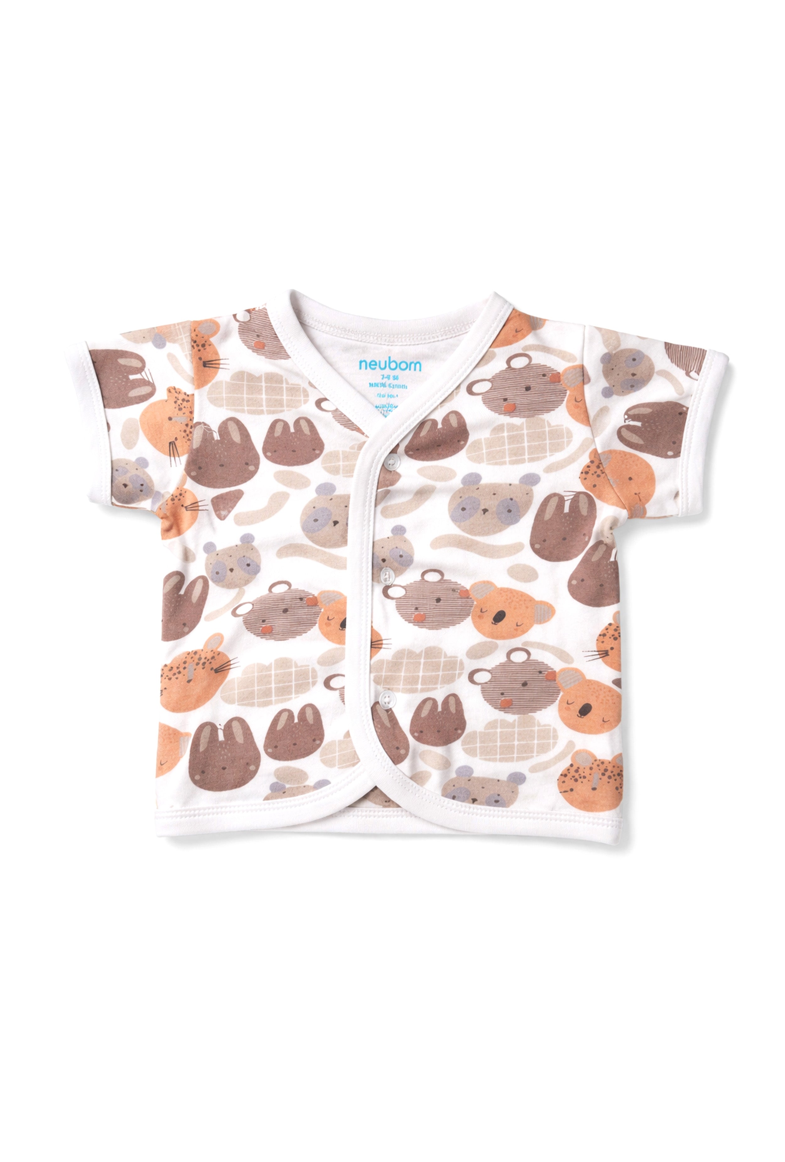 Nuberry Baby Unisex Open Vest | Pack of 3