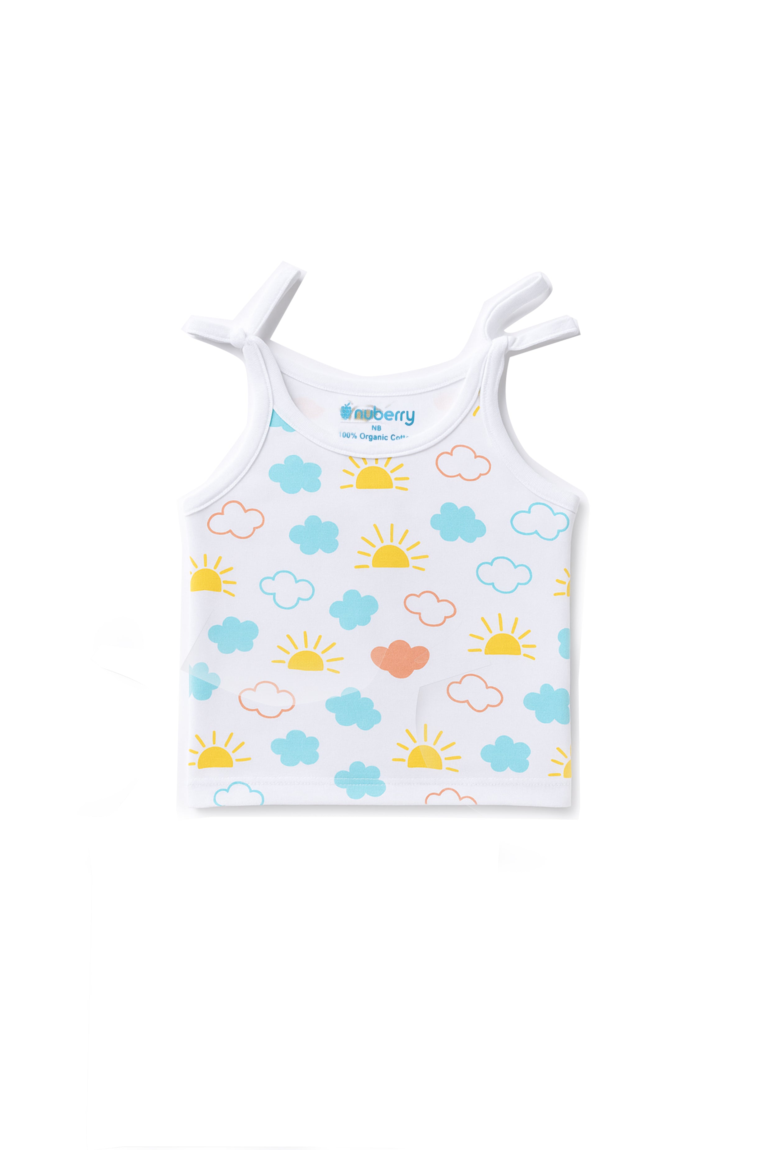 Nuberry Kids Muslin Upknot Jabla – Newborn (Pack of 4)