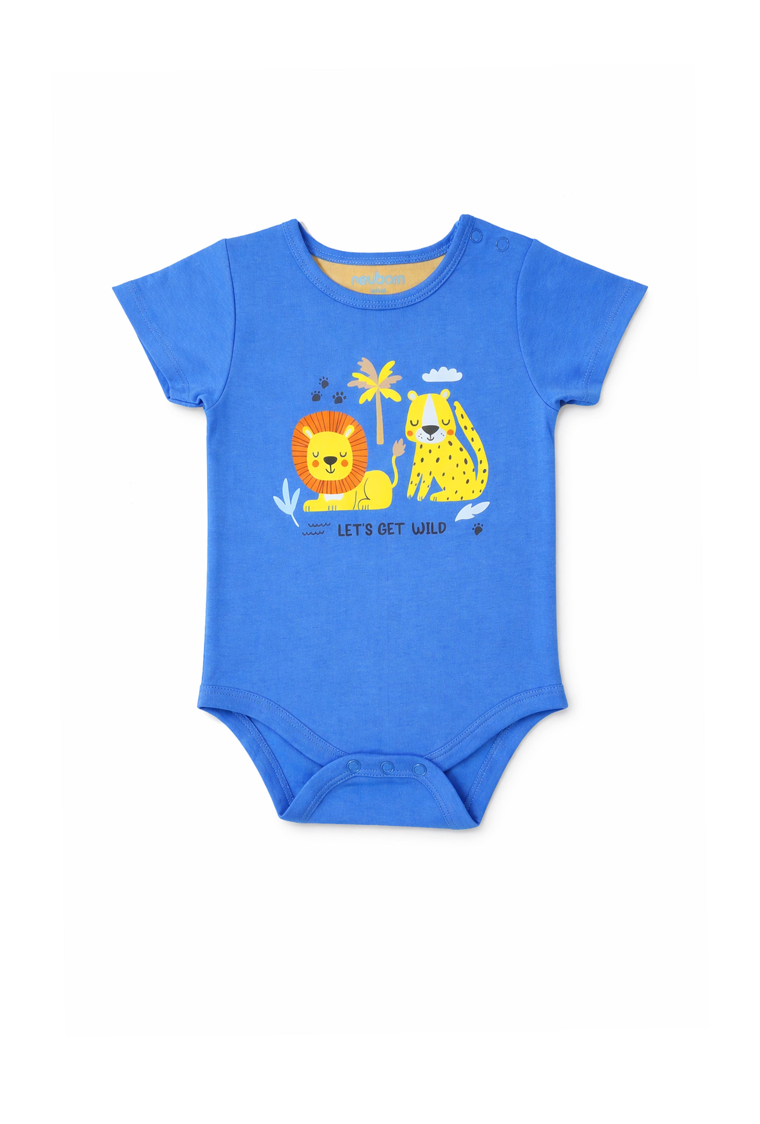 Gentle on Baby Skin | Trusted by Parents | Nuberry Unisex Bodysuit Set of 2