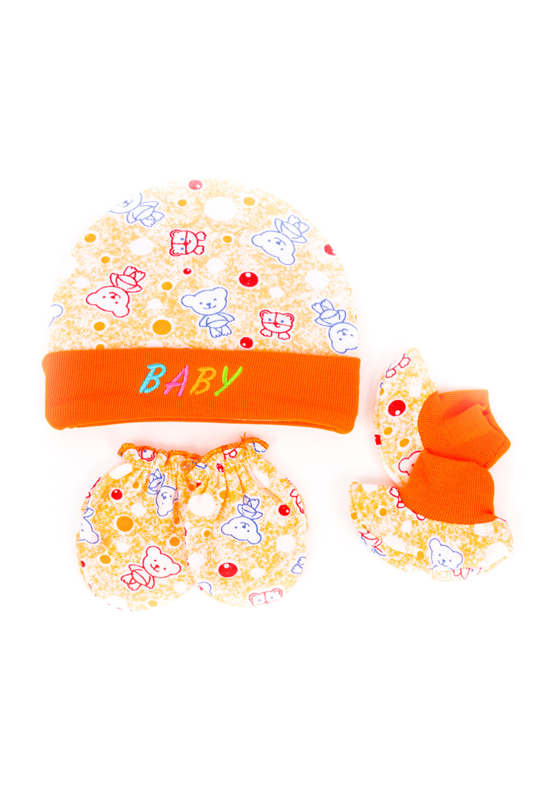 NUBERRY KIDS ACCESSORIES-MITTEN CAP SET