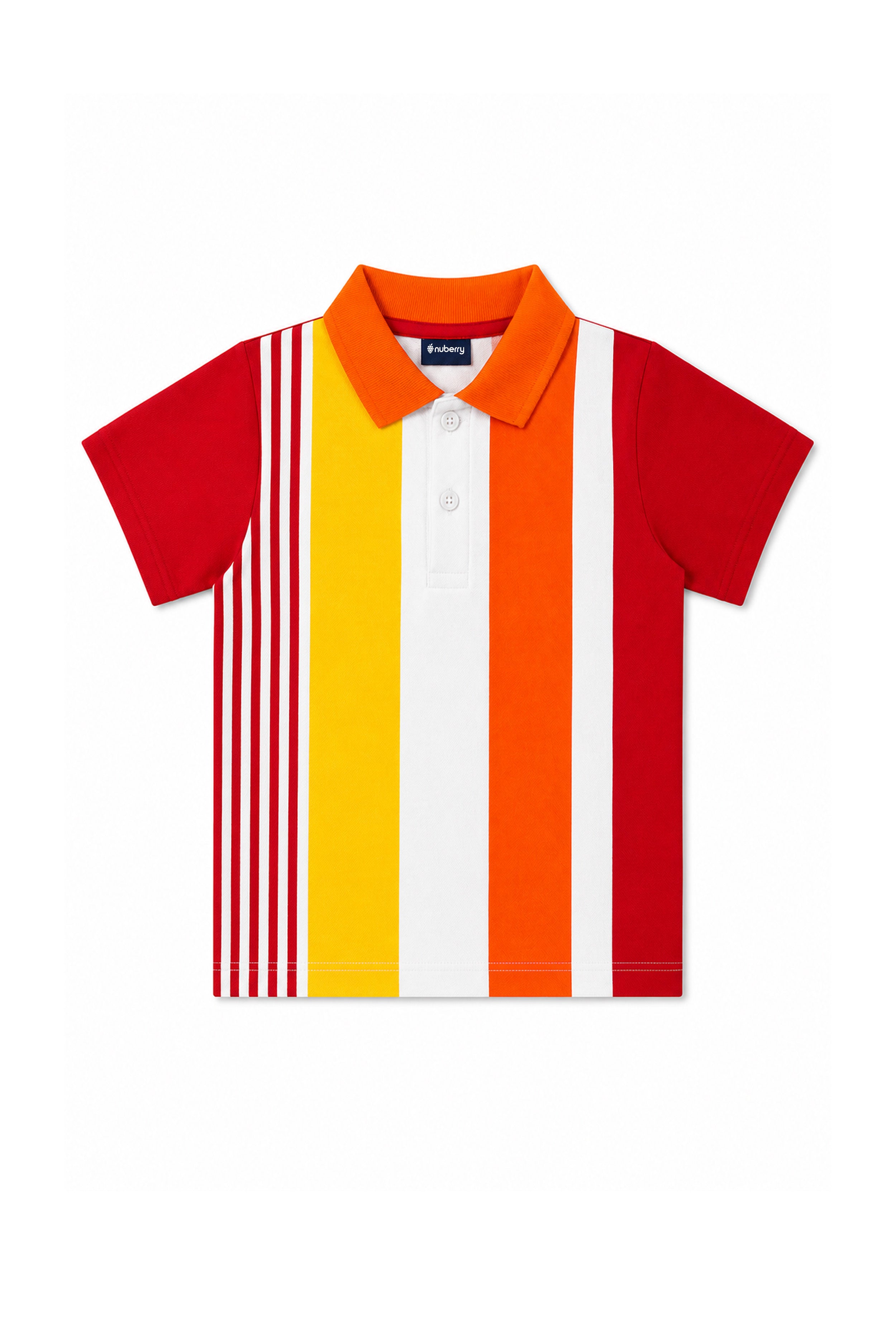Smart Looks for Tiny Heroes | Nuberry Boy Polo T-Shirt