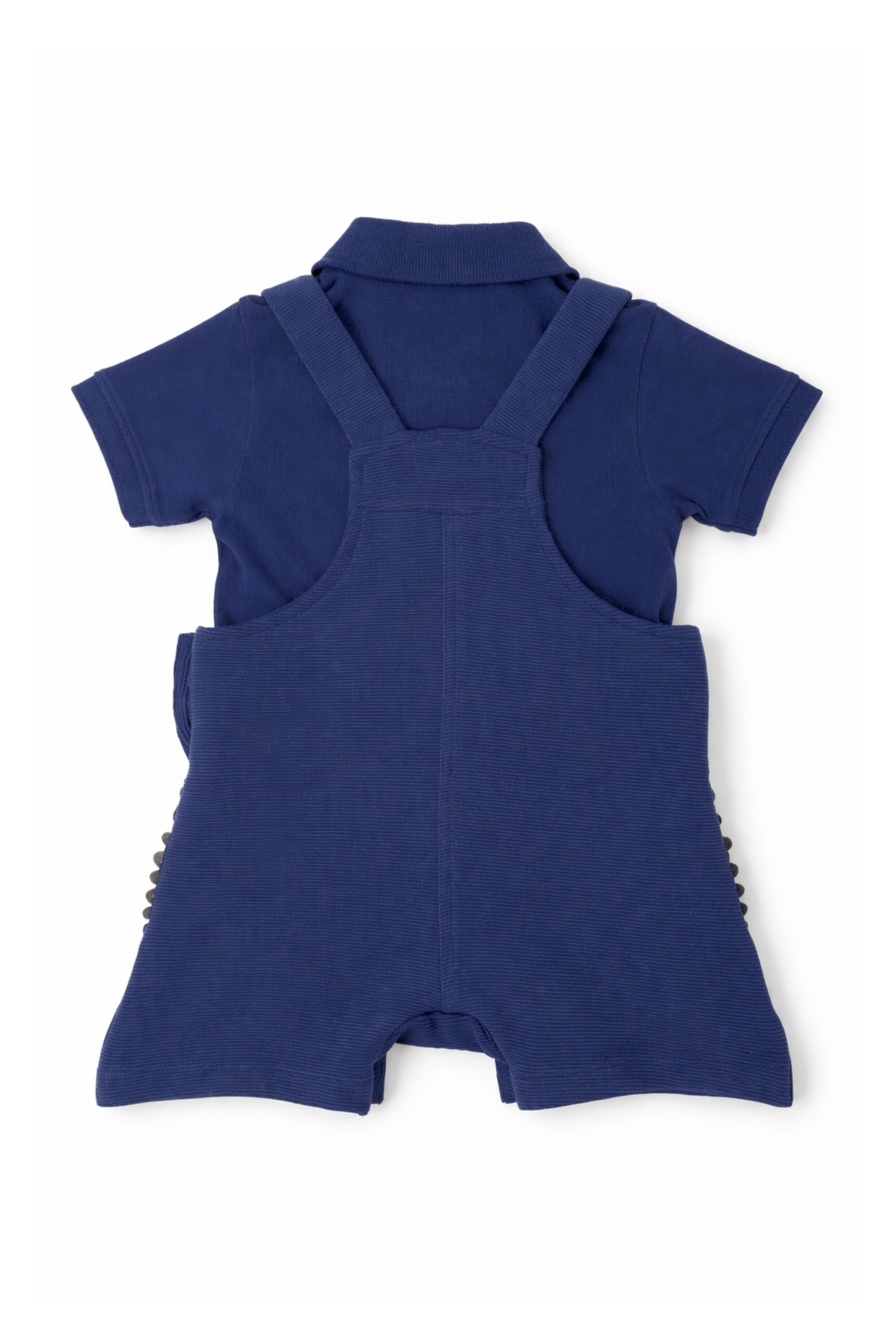 Nuberry Boys Dungaree | Soft & Breathable | Navy