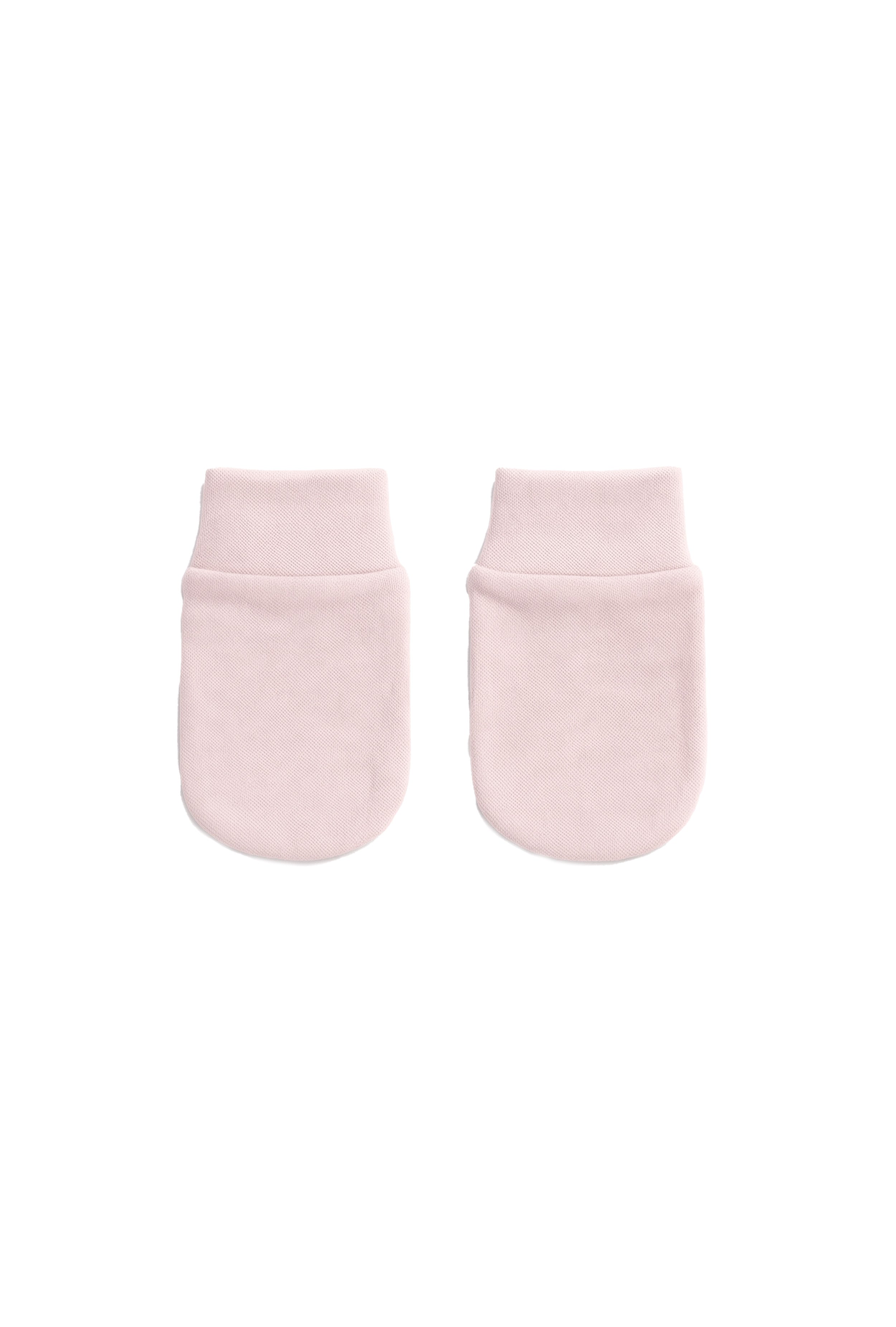 Nuberry Unisex Baby Booties, Mittens & Cap Set (Pink)