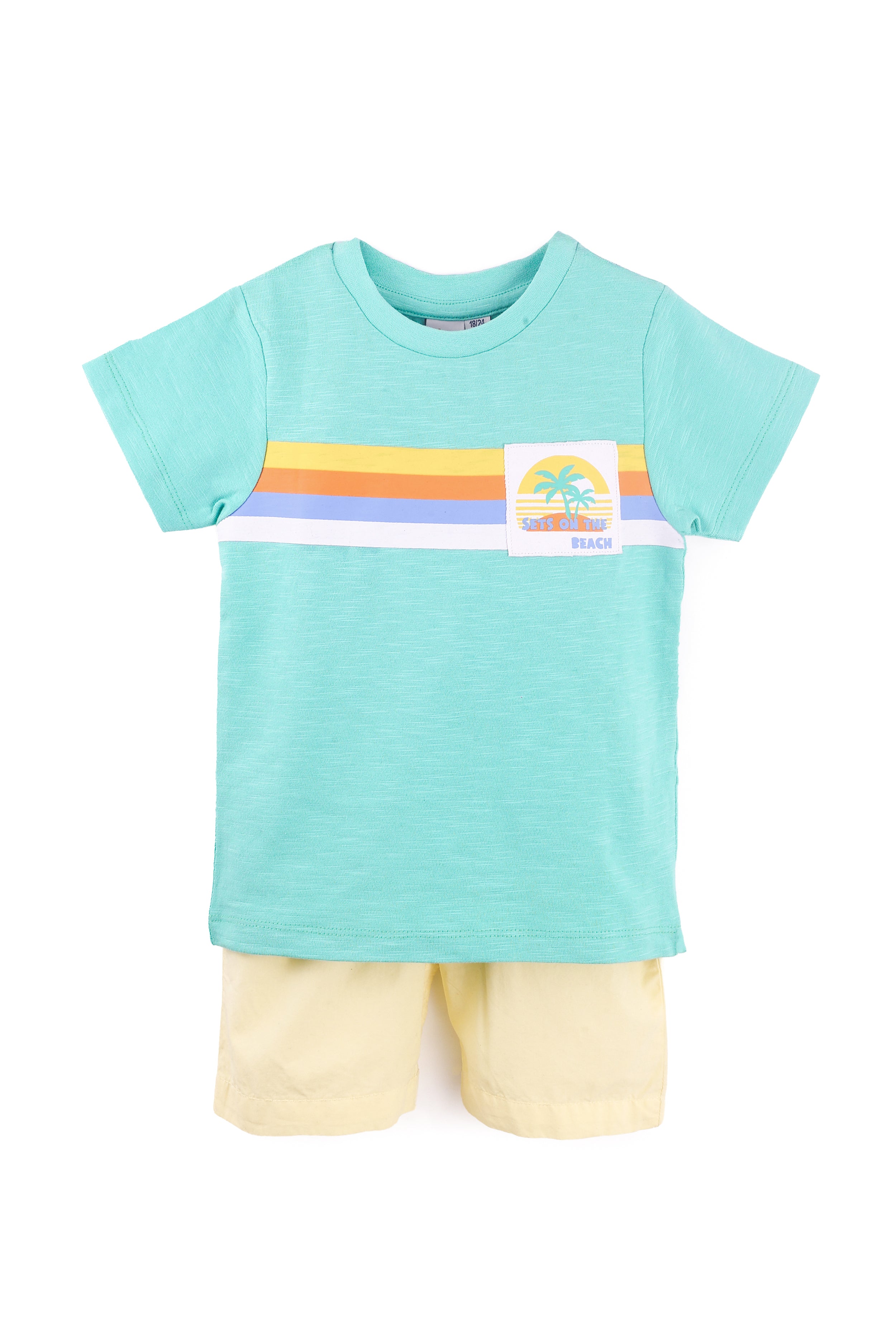 NUBERRY KIDS BOY-T-SHIRT AND SHORTS SET