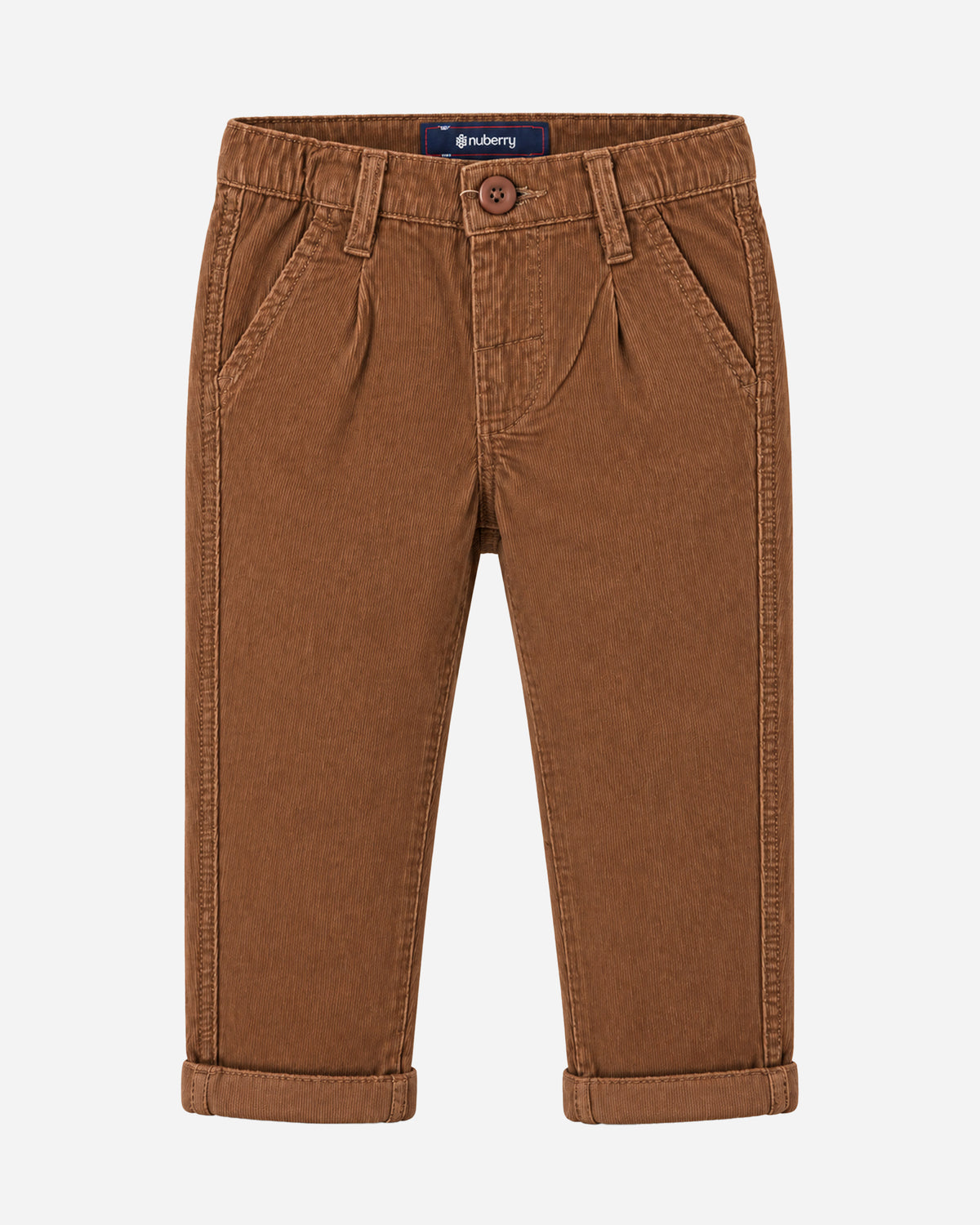 Nuberry Boys Brown Pants | Everyday Comfort for Little Adventures - Neubaby Stores