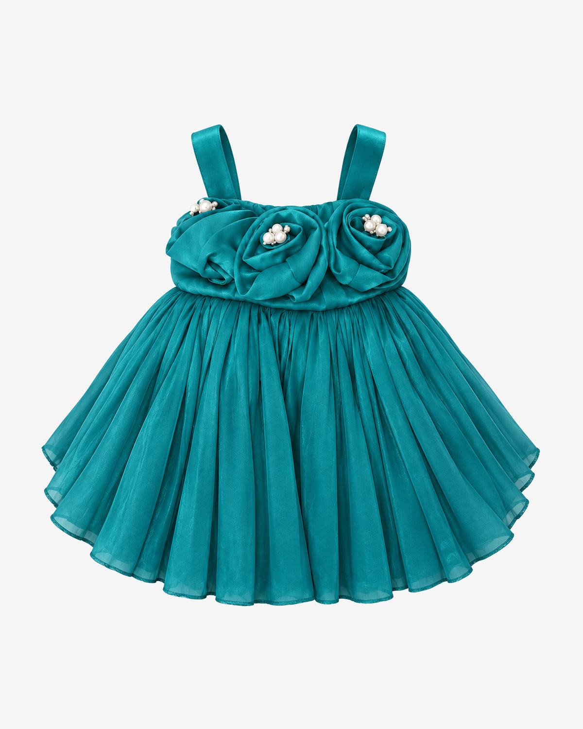 Nuberry Soft Mesh Baby Girl Party Frock | A Little Dress for Her Biggest Smiles