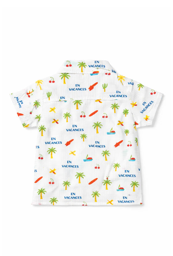 Playful Prints, Perfect Comfort | Boys Shirt & Pant Combo
