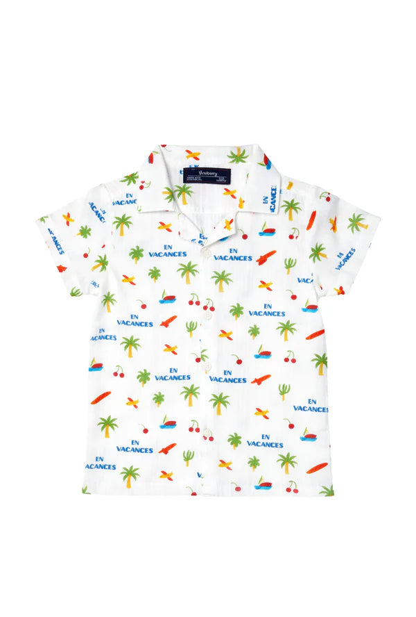 Playful Prints, Perfect Comfort | Boys Shirt & Pant Combo