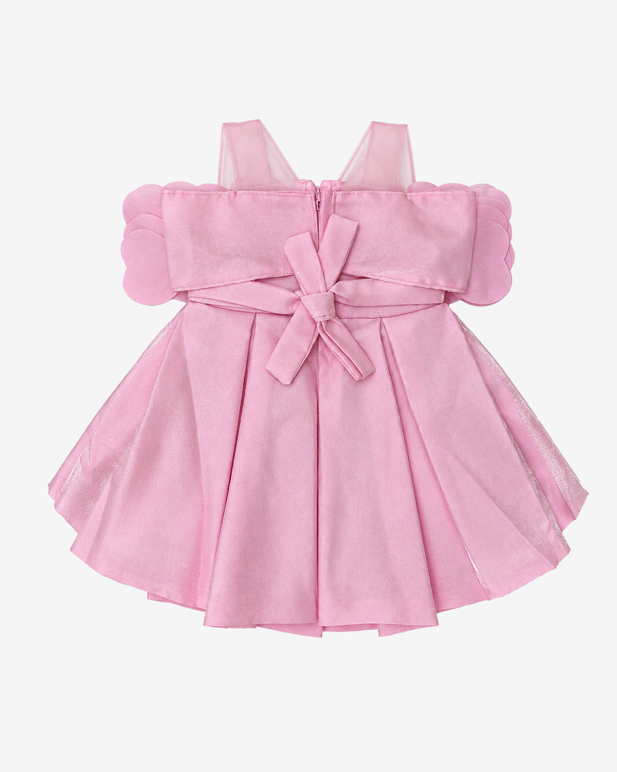 Nuberry Soft Mesh Baby Girl Party Frock | A Little Dress for Her Biggest Smiles