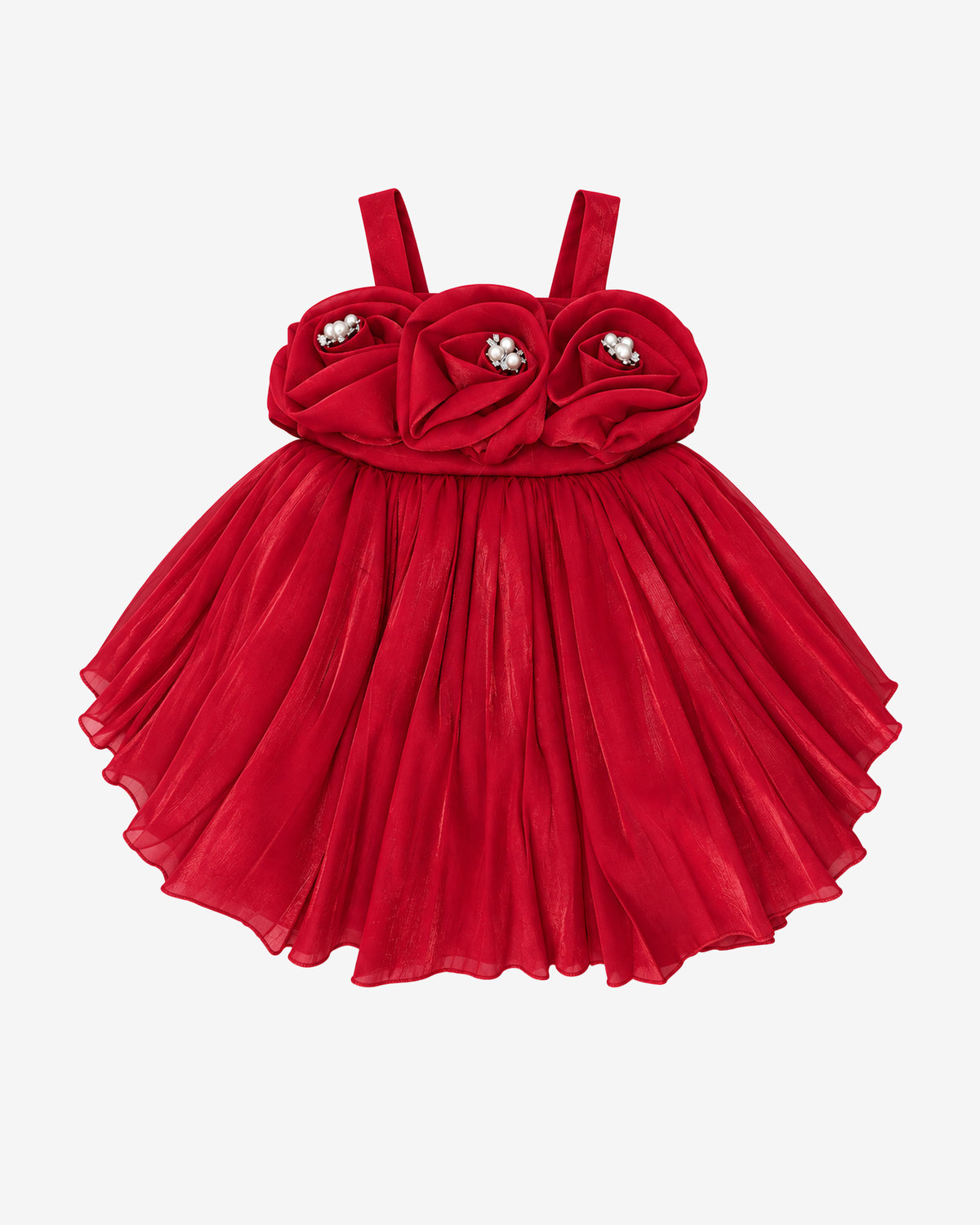 Nuberry Soft Mesh Baby Girl Party Frock | A Little Dress for Her Biggest Smiles