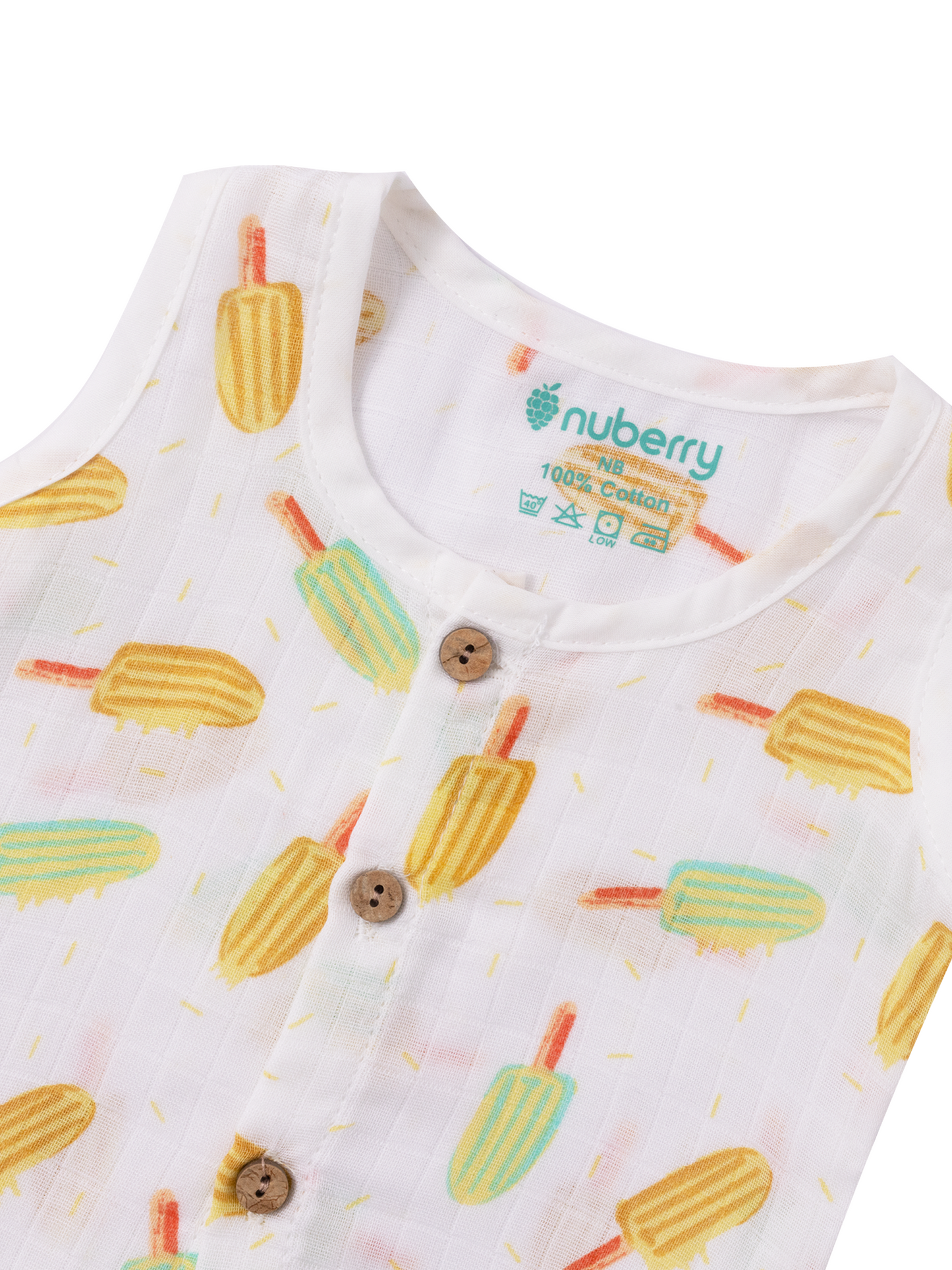 Ice Cream Print Jabla for Newborns